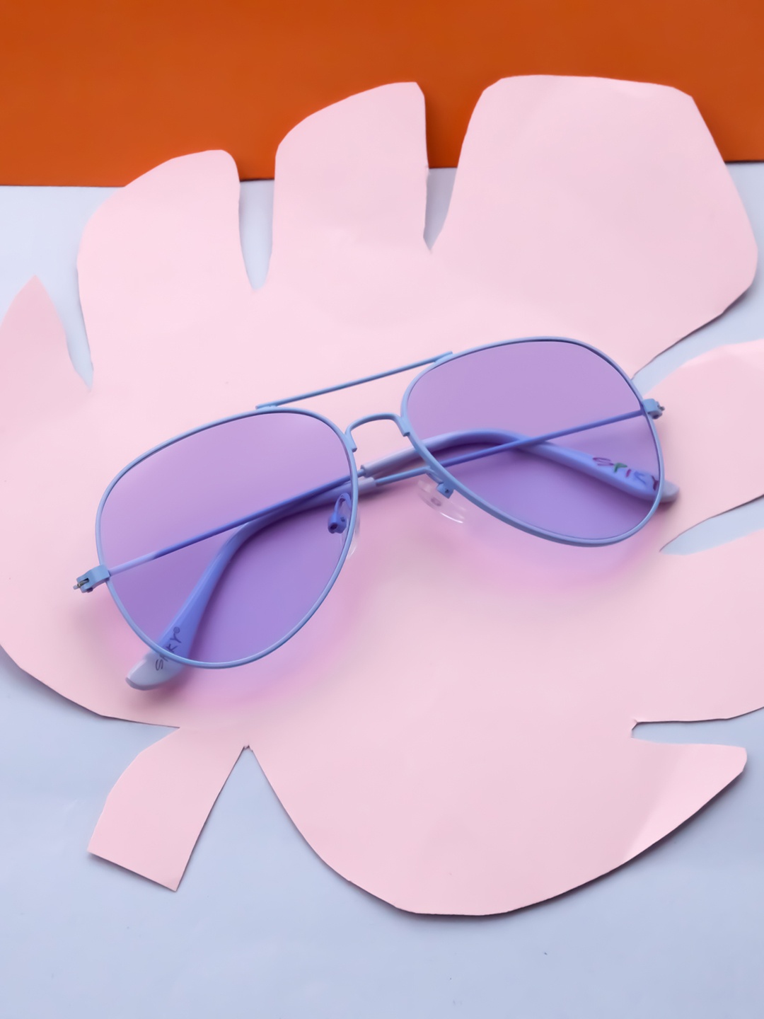 

Spiky Kids Aviator Sunglasses with UV Protected Lens K123_Blue_Blue