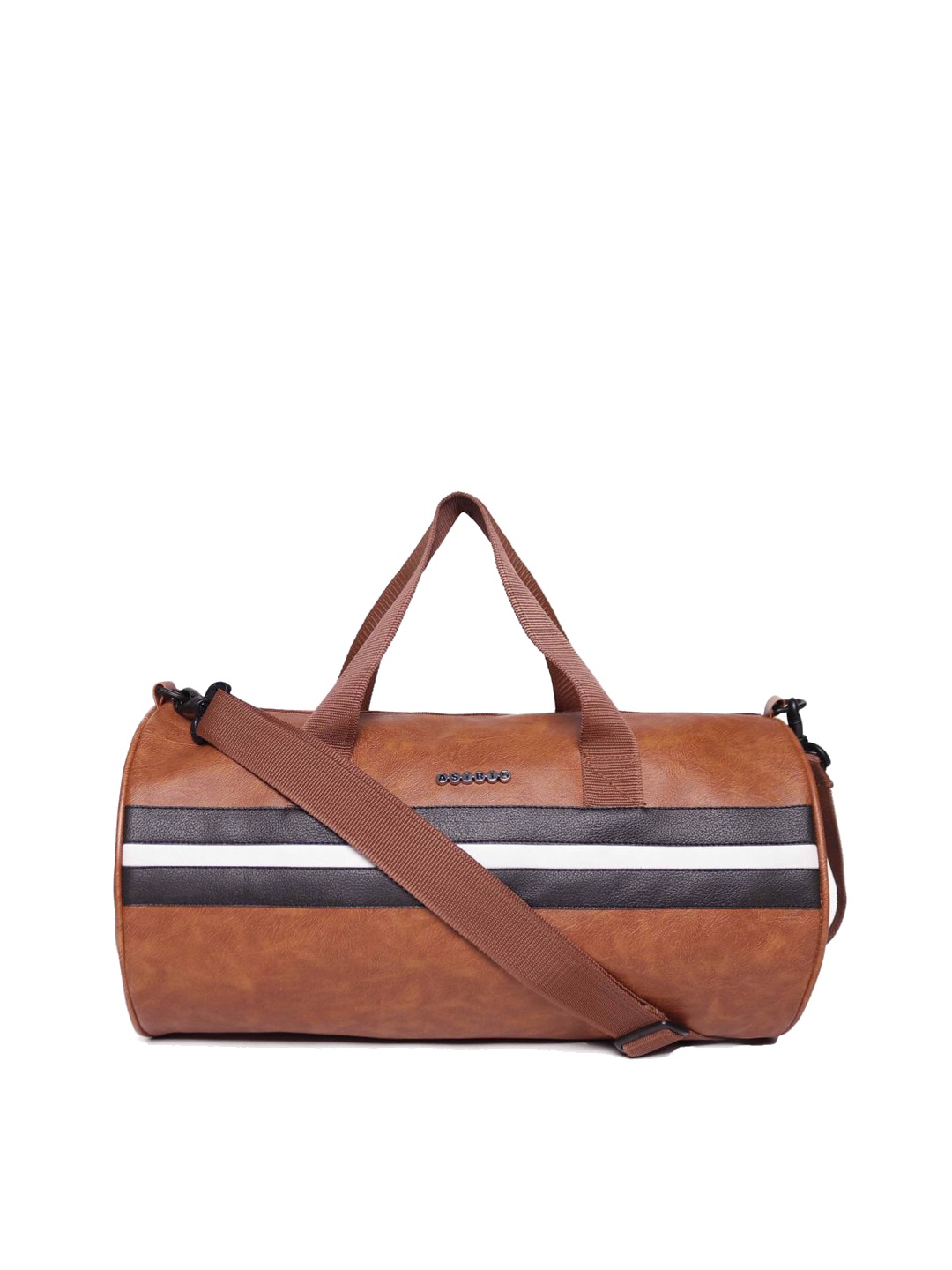 

ASTRID Men Sports Or Gym PU Medium Duffel Bag, Tan