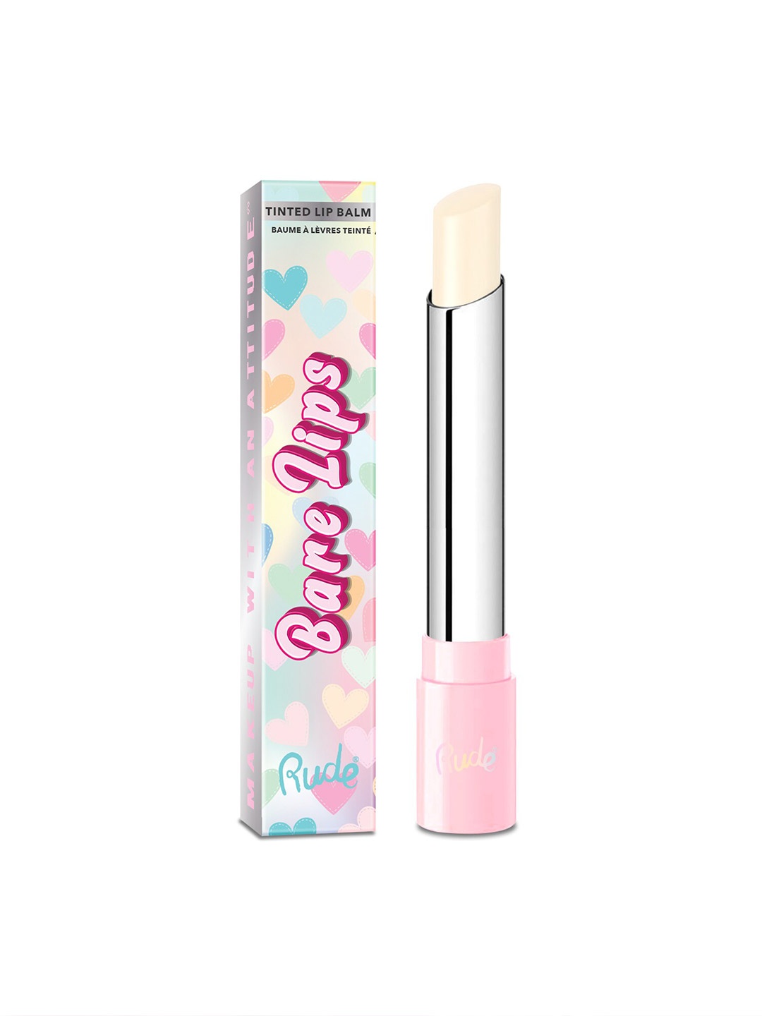 

Rude Cosmetics Moisturizing Bare Lips Tinted Lip Balm 1.8 g - Bare, Nude