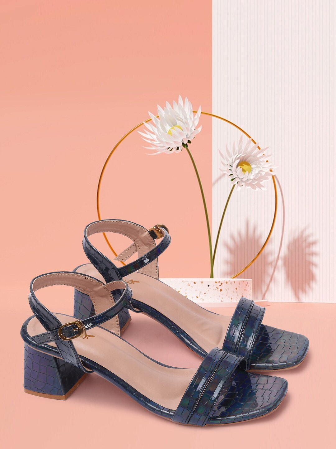 

Longwalk Black Block Sandals