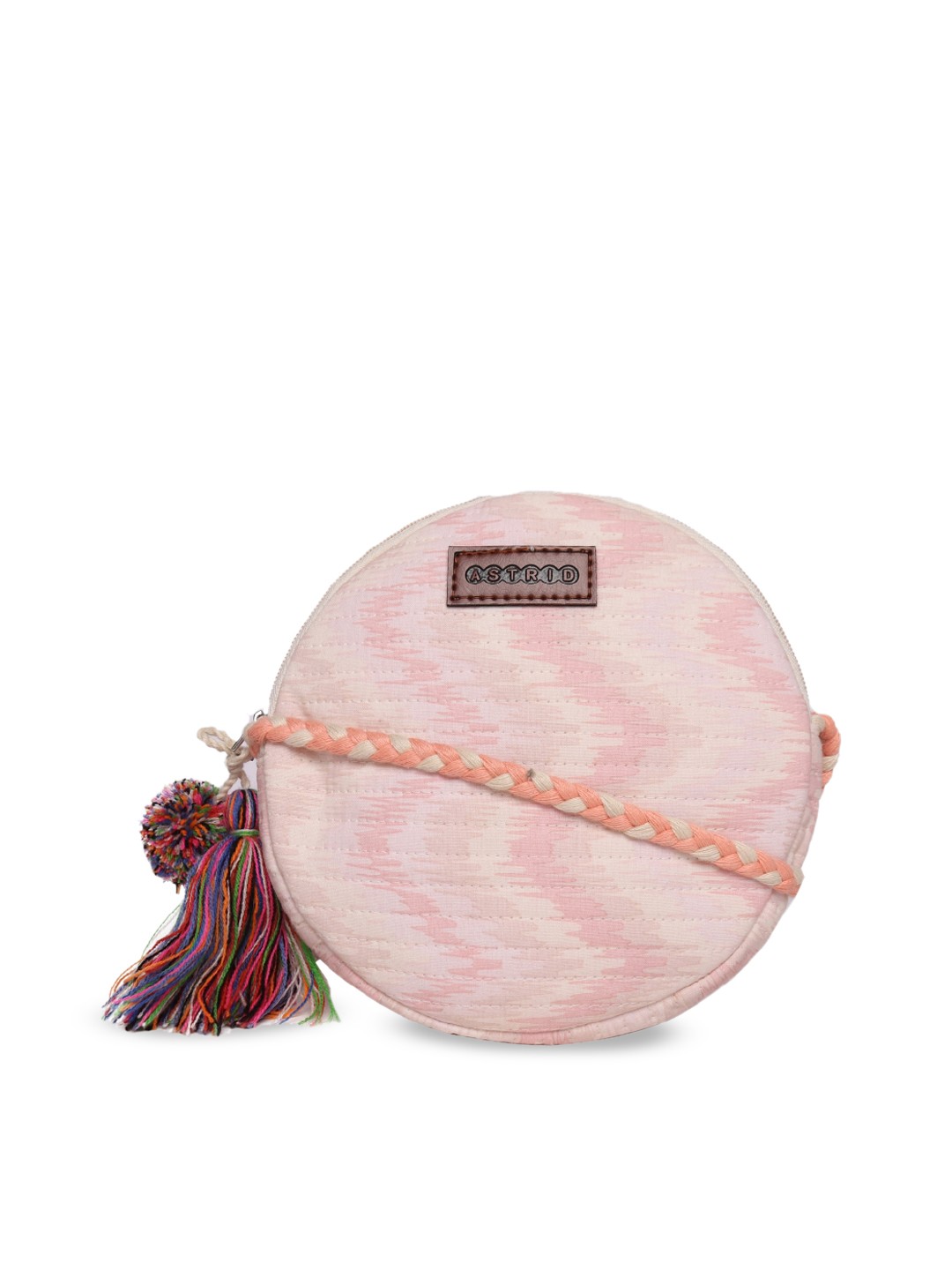

ASTRID Structured Sling Bag, Pink