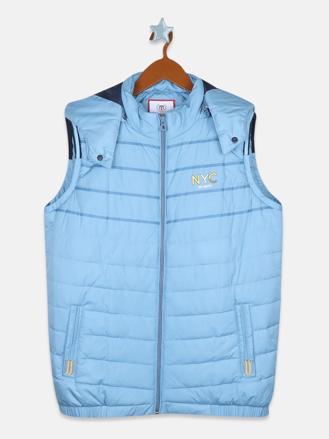 

Monte Carlo Boys Hooded Puffer Jacket, Blue