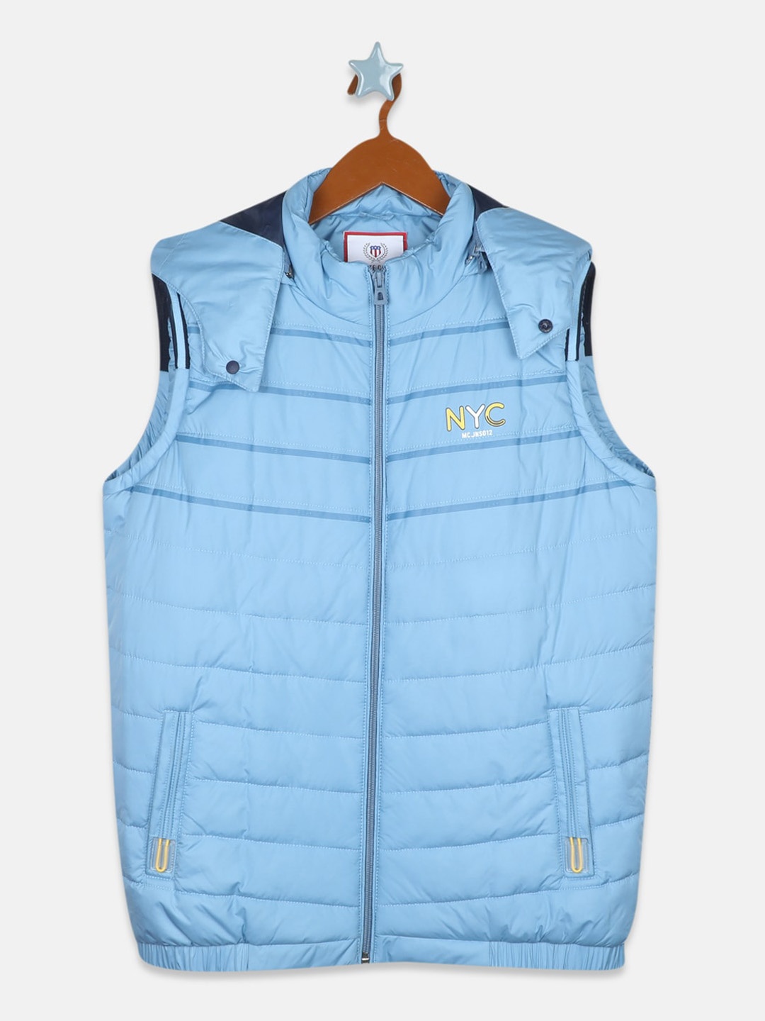 

Monte Carlo Boys Hooded Puffer Jacket, Blue