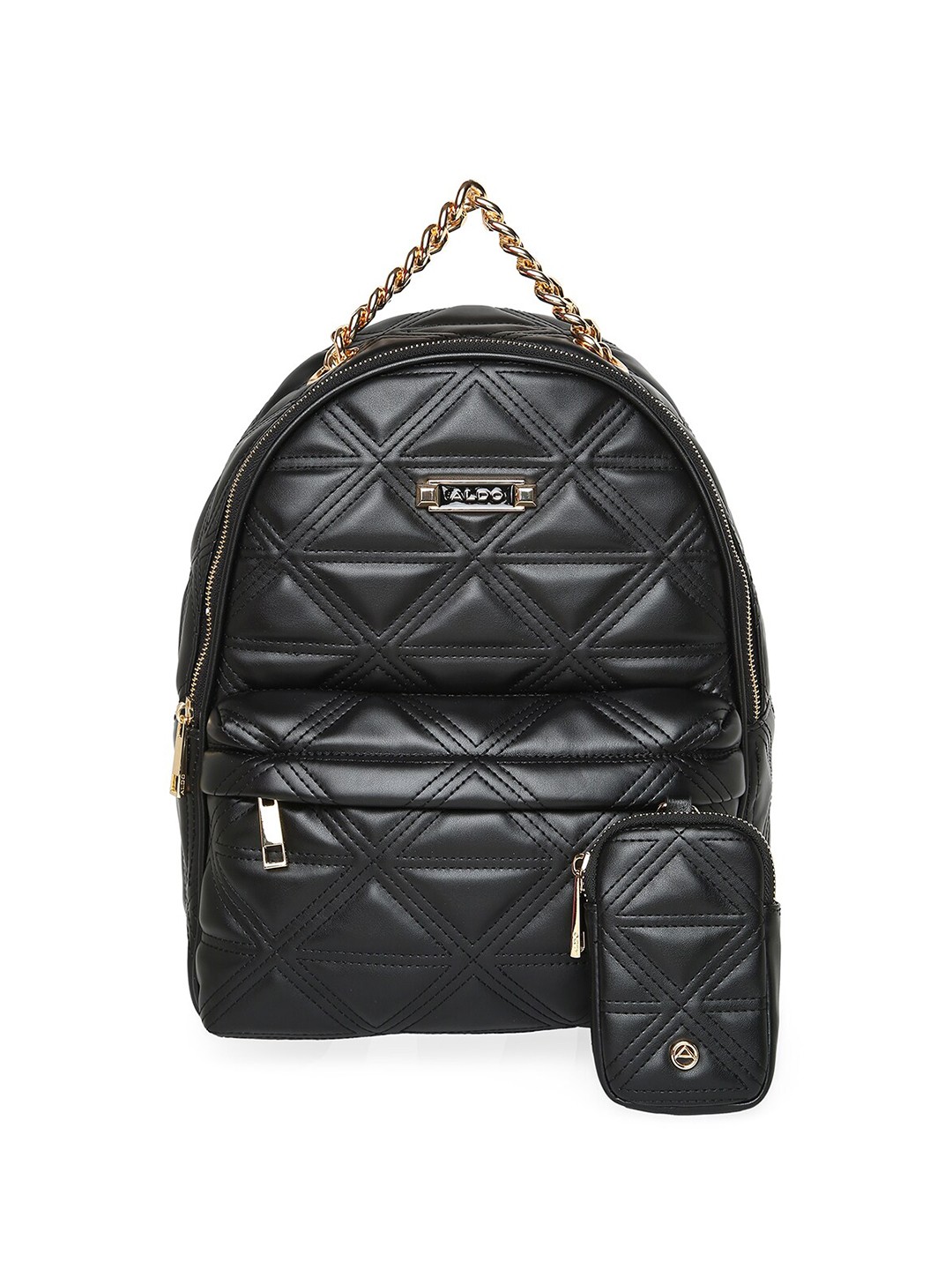 

ALDO Women Geometric Backpack, Black