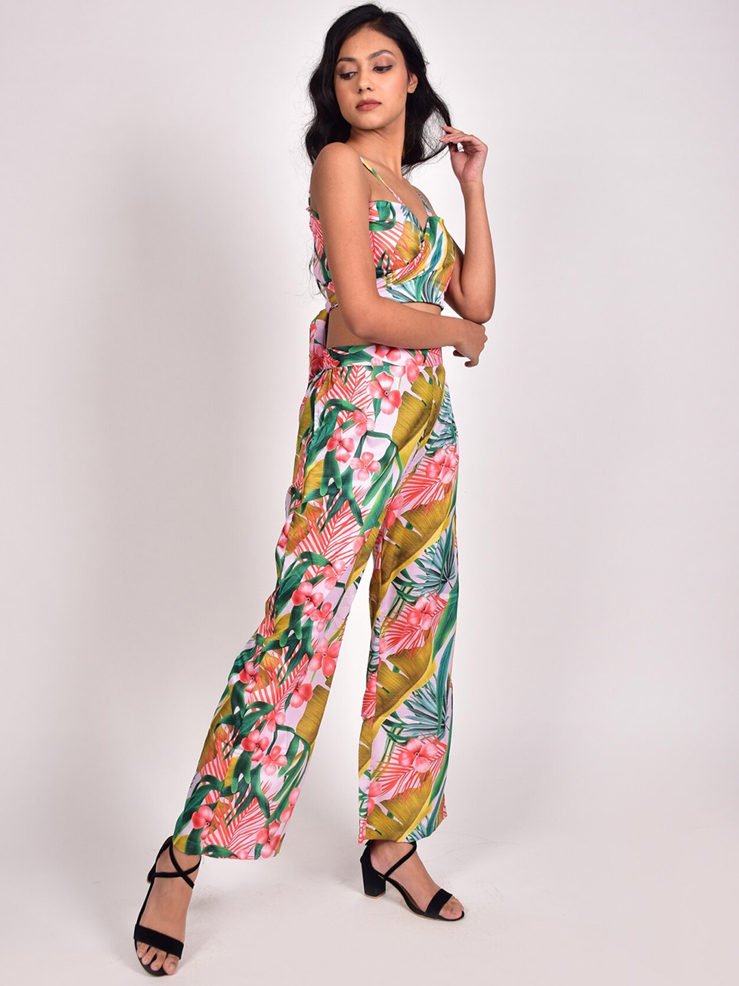 

Rajoria Instyle Women Printed Beach Cover-Up Dress, Pink