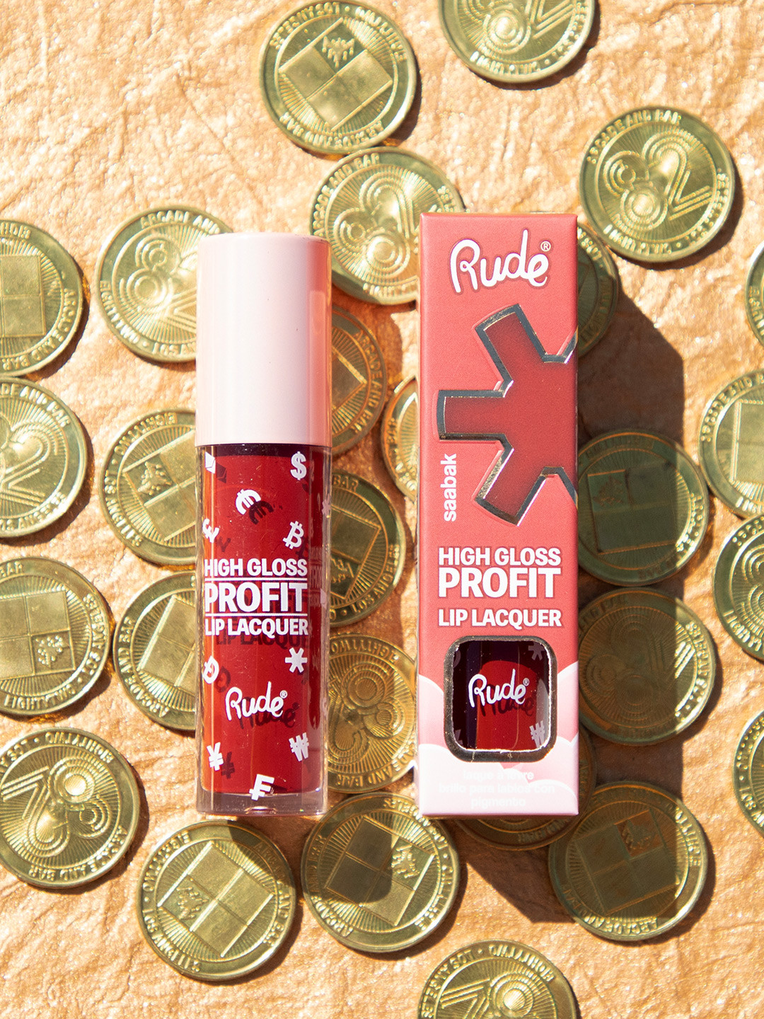 

Rude Cosmetics Berry Juicy Lip Gloss - 4ml - Sabacc, Maroon