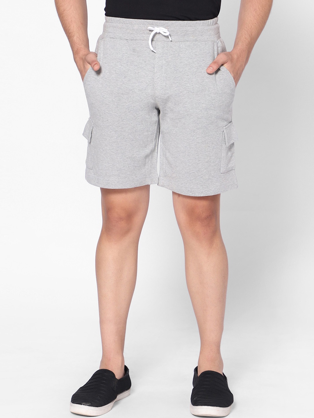 

TeenTrums Boys Cotton Shorts, Grey melange