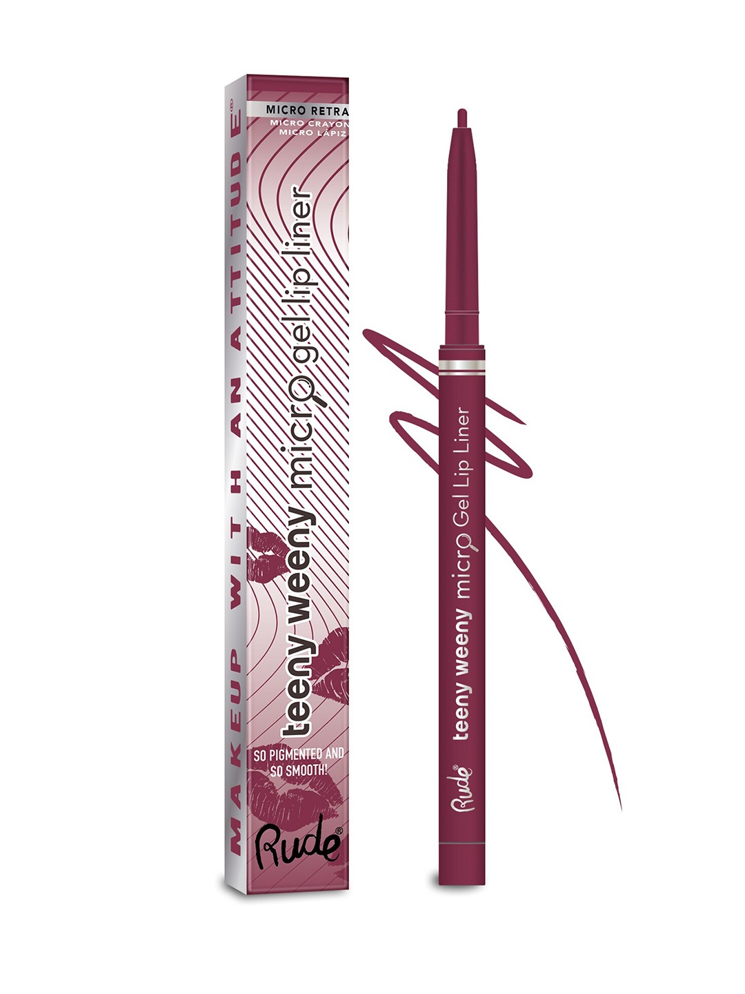 

Rude Cosmetics Teeny Weeny Micro Gel Lip Liner - Wild Ride, Purple