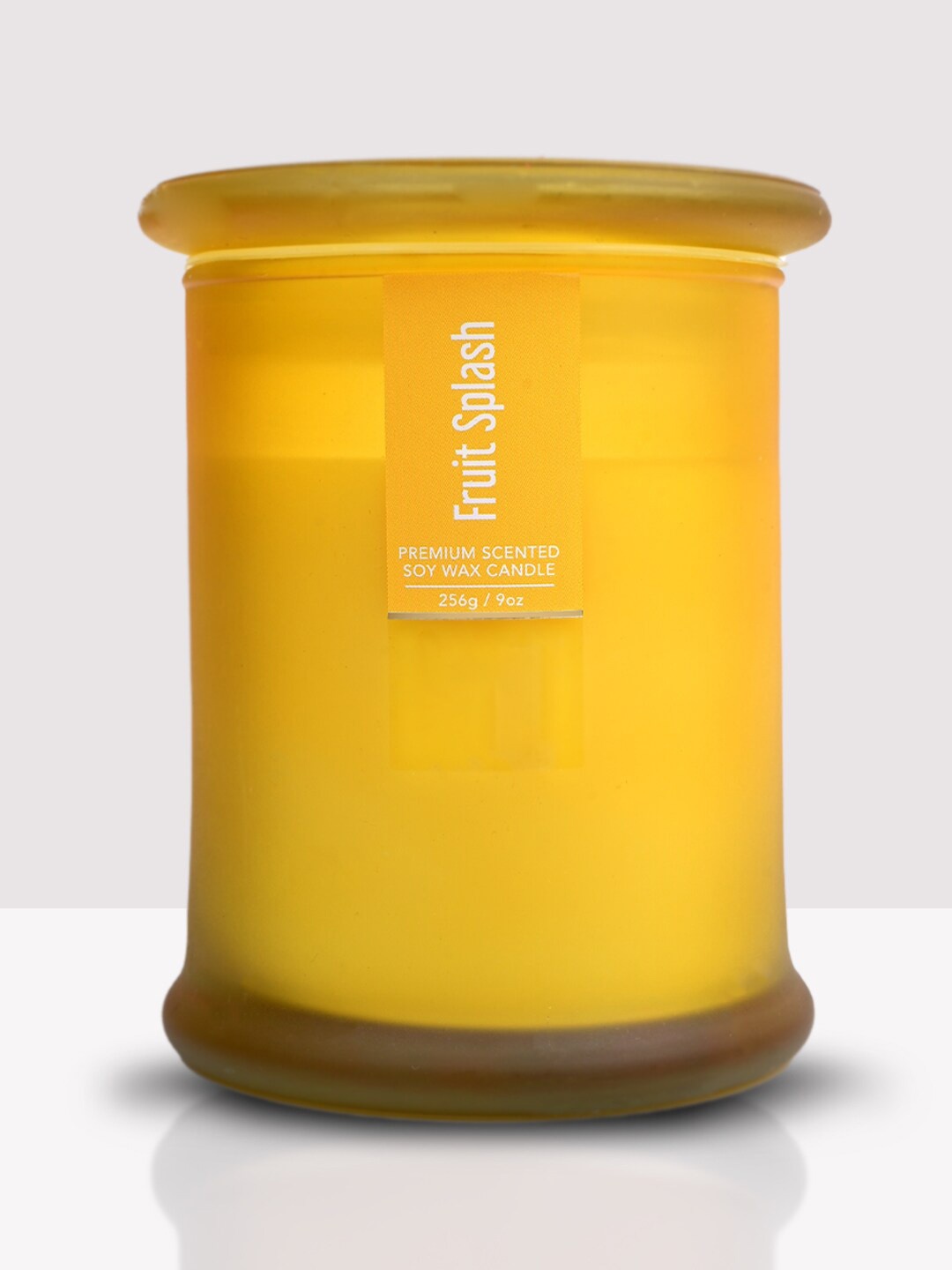 

Ekam Ring Jar Yellow Fruit Splash Soy Wax Scented Candle