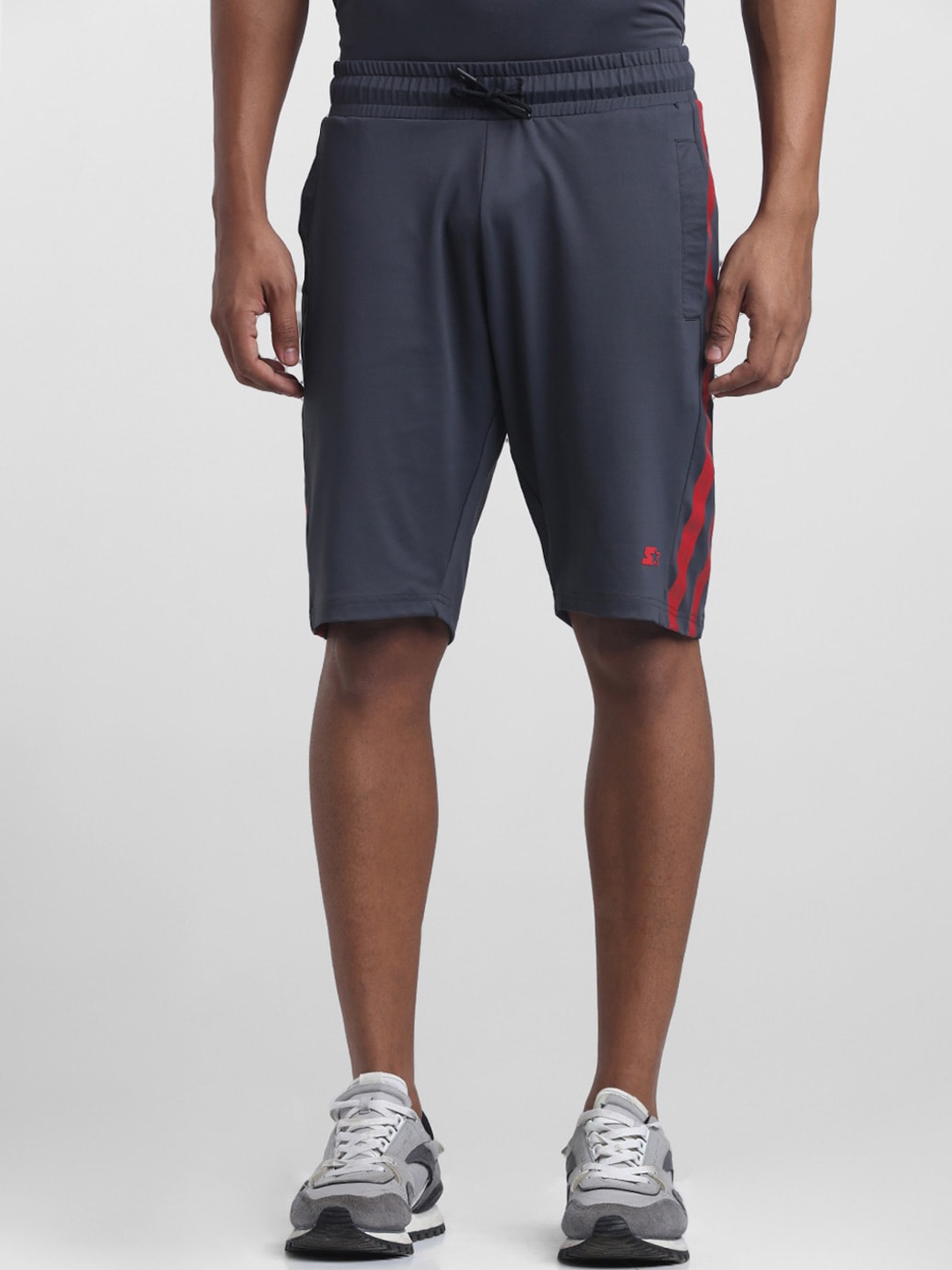 

STARTER Men Slim Fit Sports Shorts, Grey