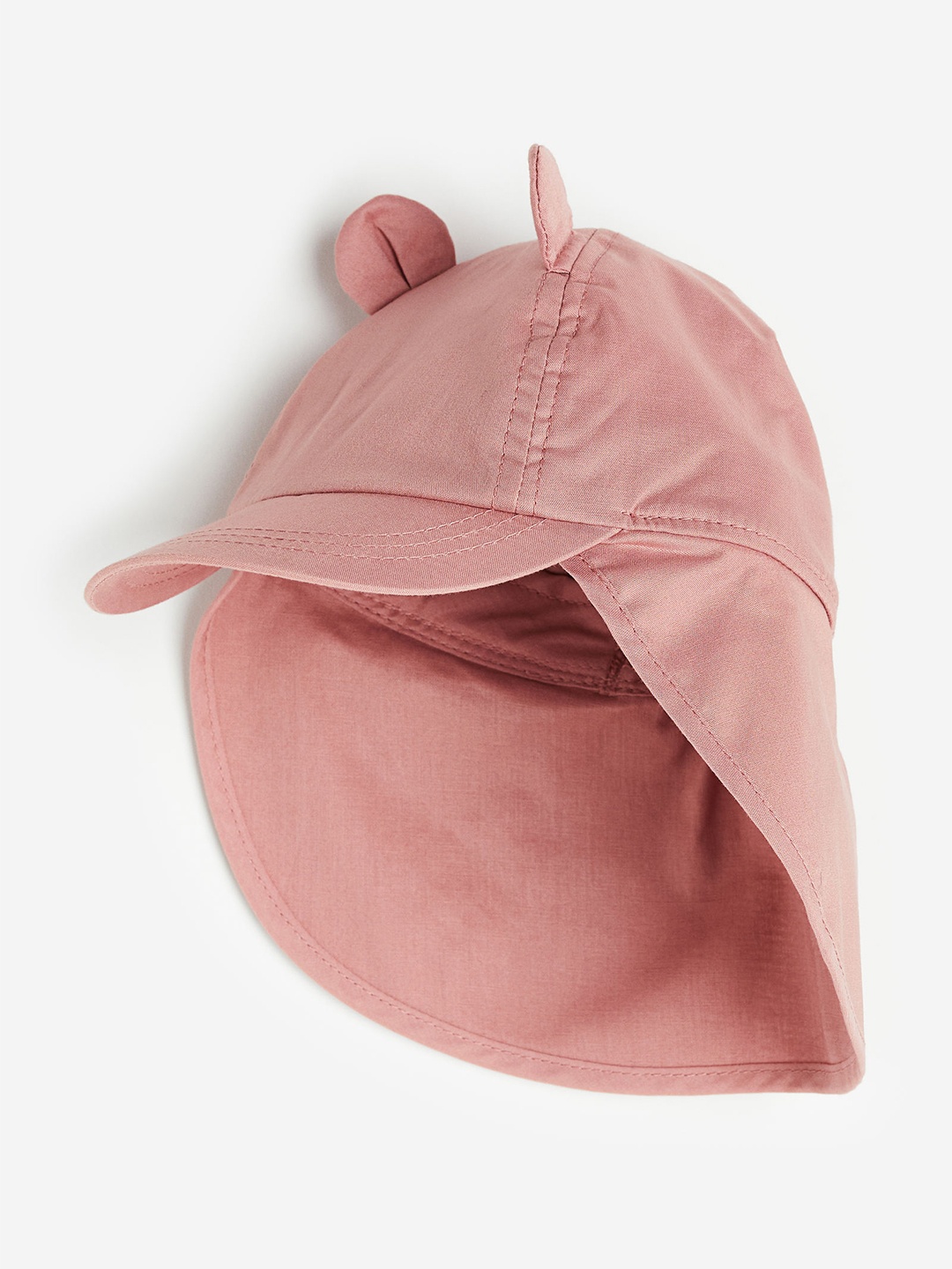 

H&M Boys Ear-Detail Sun Cap, Pink