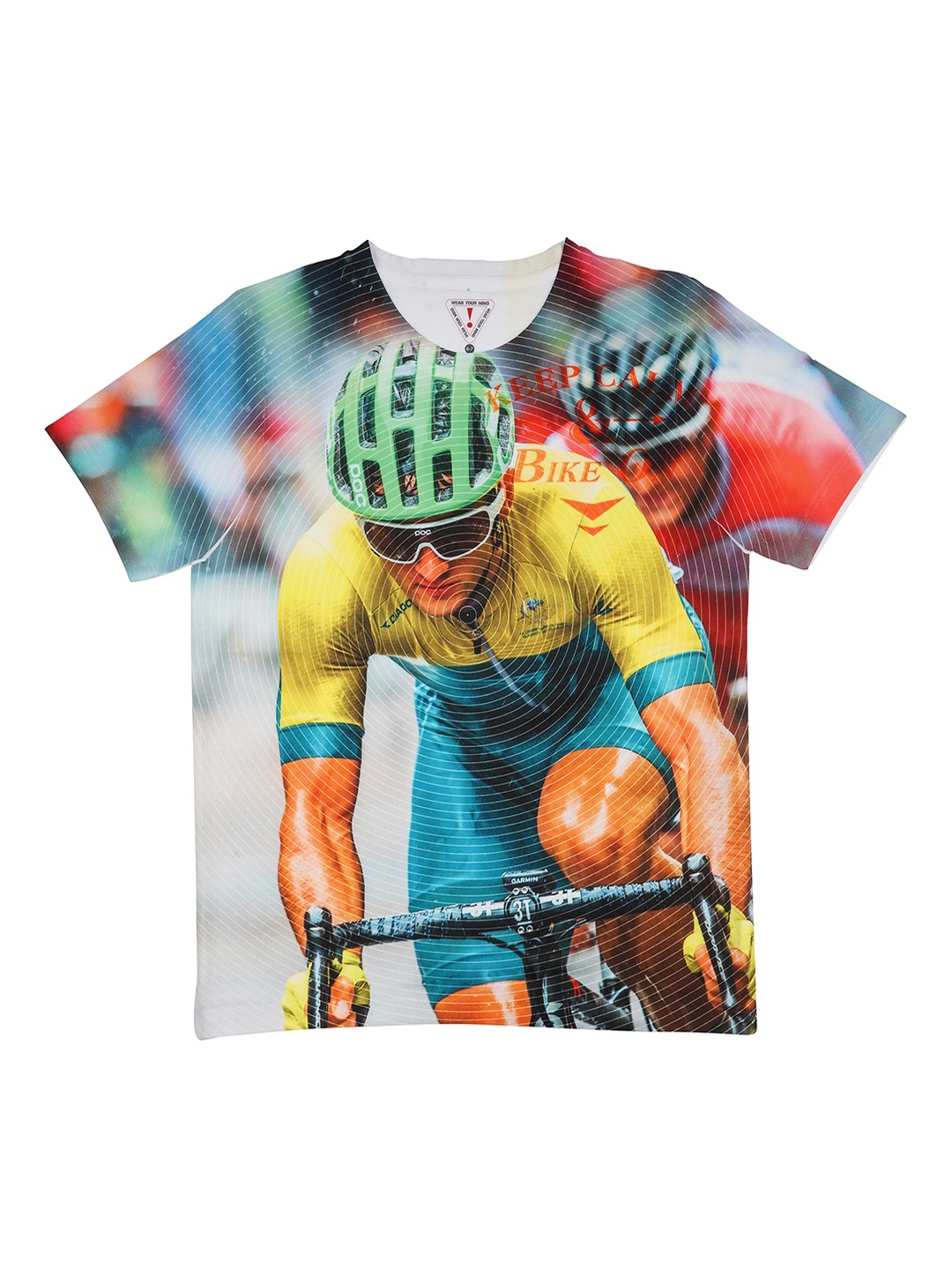 

Wear Your Mind Boys Multicoloured Printed Round Neck T-shirt, Multi