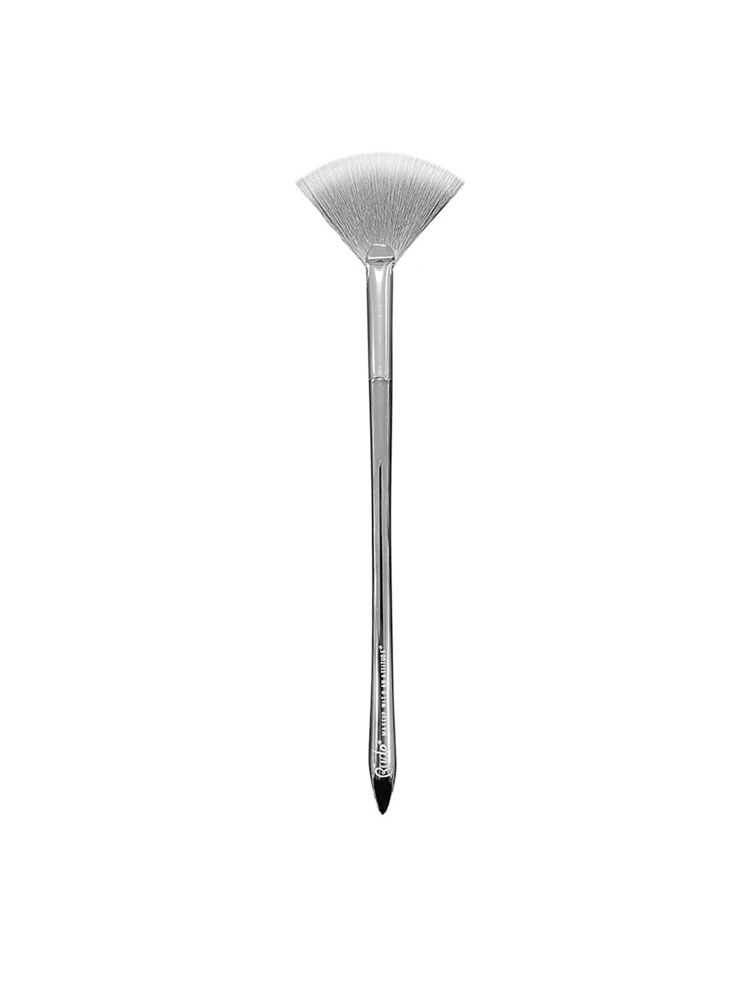 

Rude Cosmetics Bullet Fan Brush, Silver