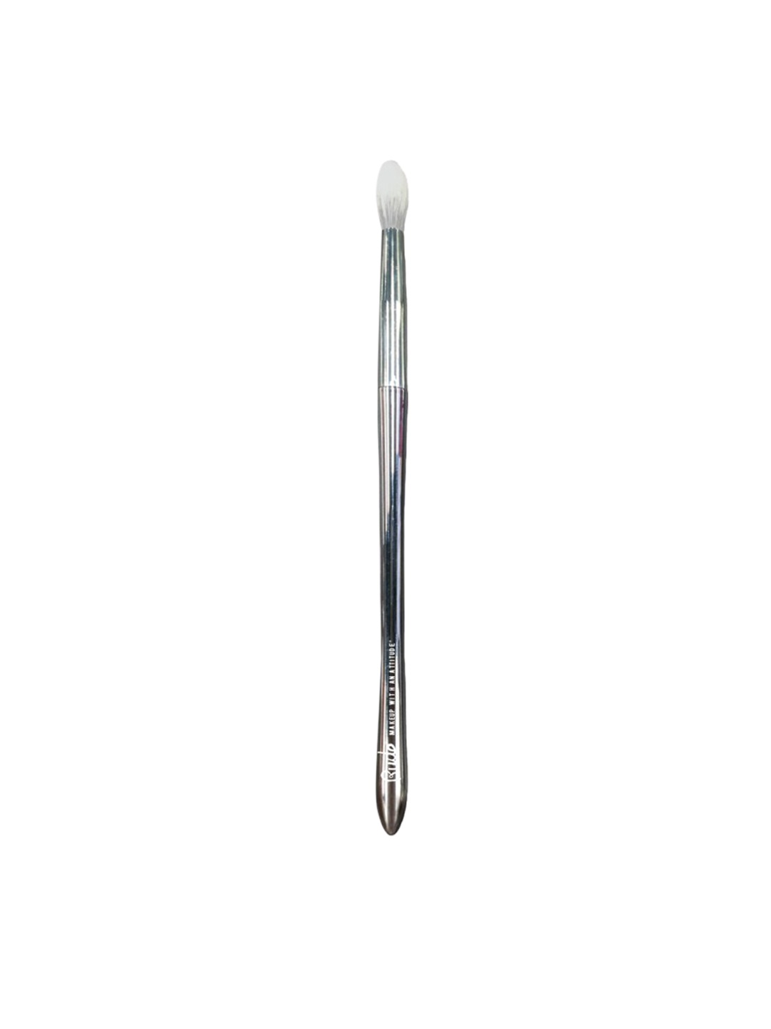 

Rude Cosmetics Blending Brush - Revolver, Silver