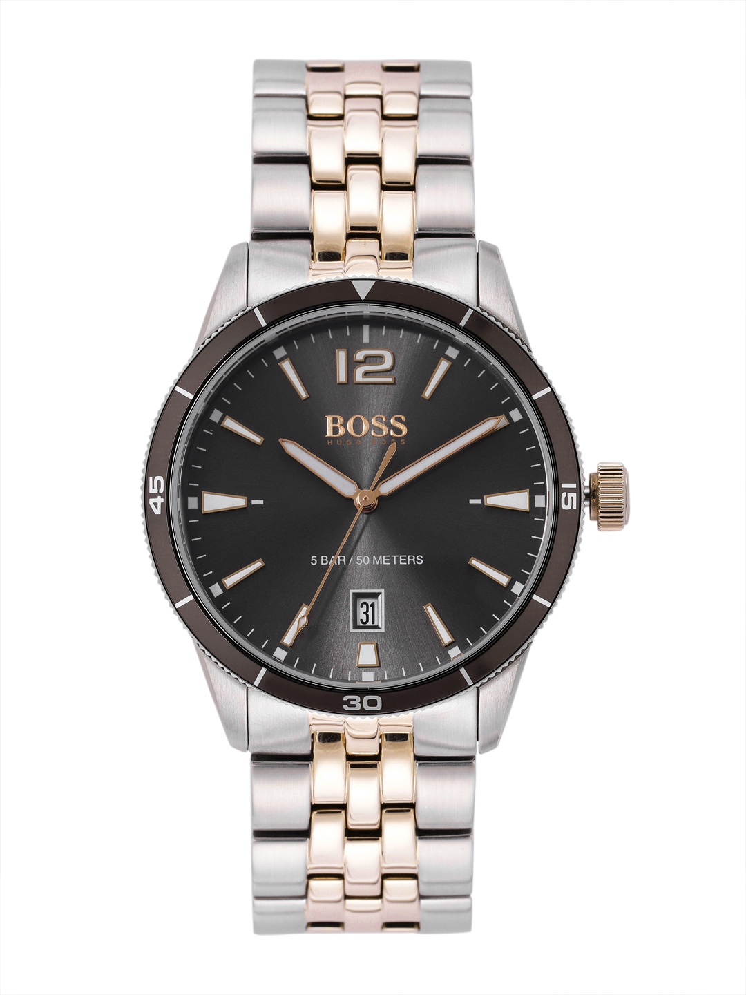 

Hugo Boss Men Drifter Bracelet Style Analogue Watch 1513903-Grey