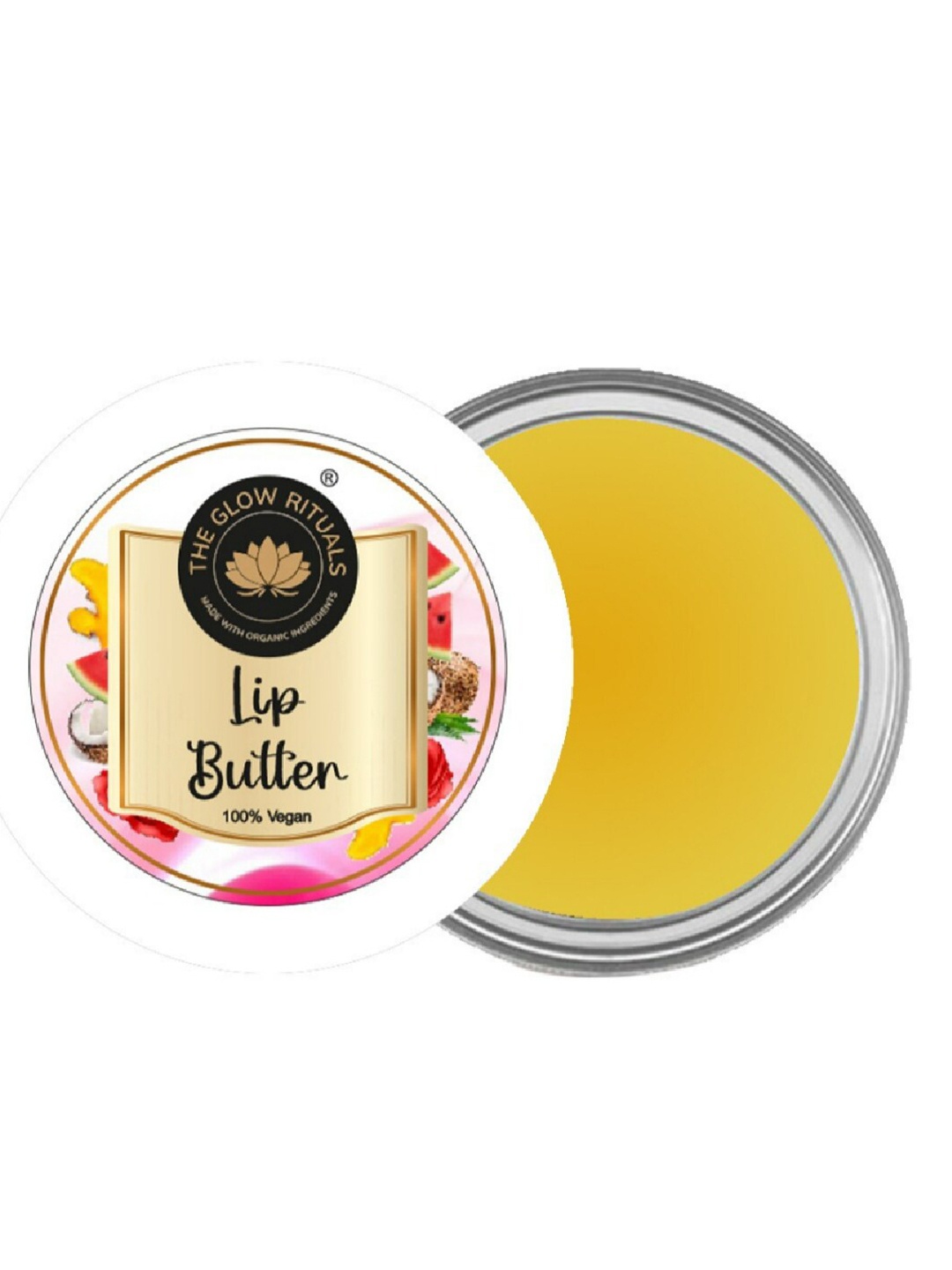 

THE GLOW RITUALS cocoa butte Lip Butter 8g, Yellow