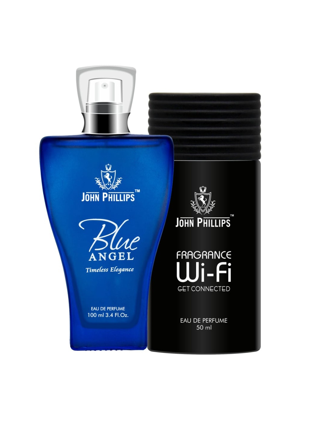 

JOHN PHILLIPS Blue Angel & Wifi Set Of 2 Long Lasting Eau De Parfum