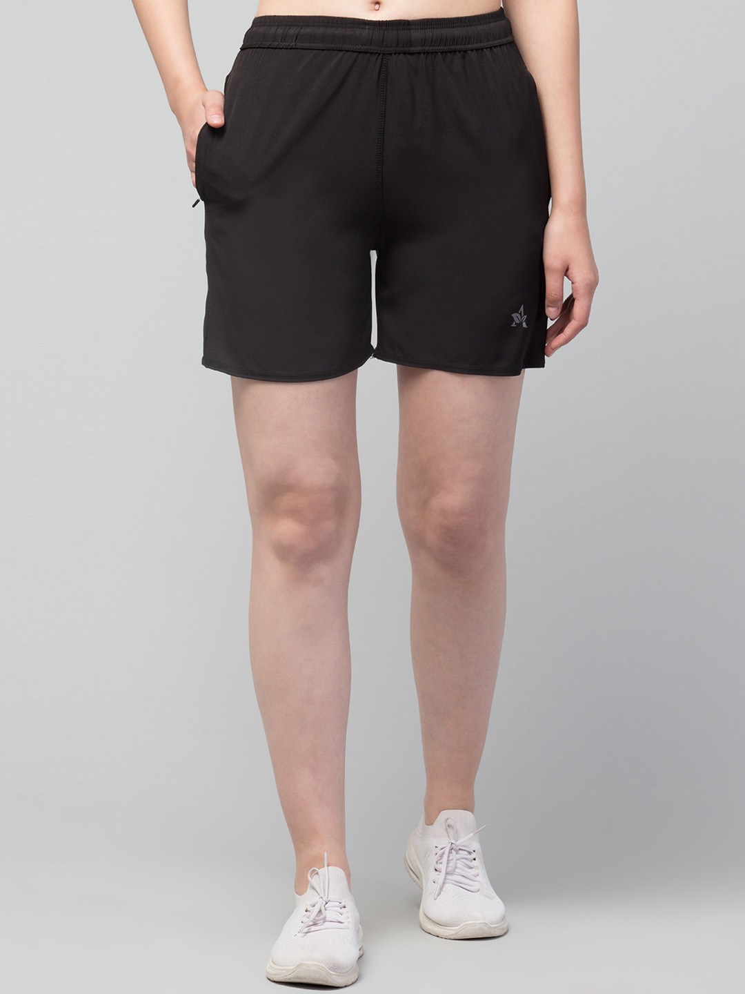 

Apraa & Parma Women e-Dry Technology Sports Shorts, Black