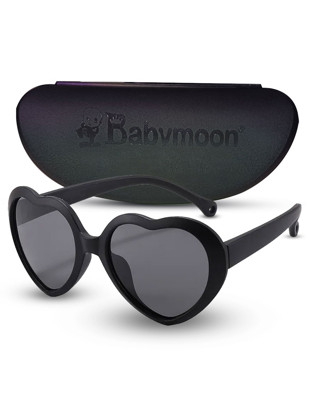 

Babymoon Kids Sunglasses with UV Protected Lens AC031, Black