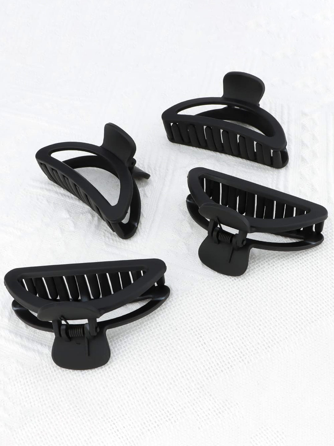 

FIMBUL Women Set of 4 Claw Clip, Black