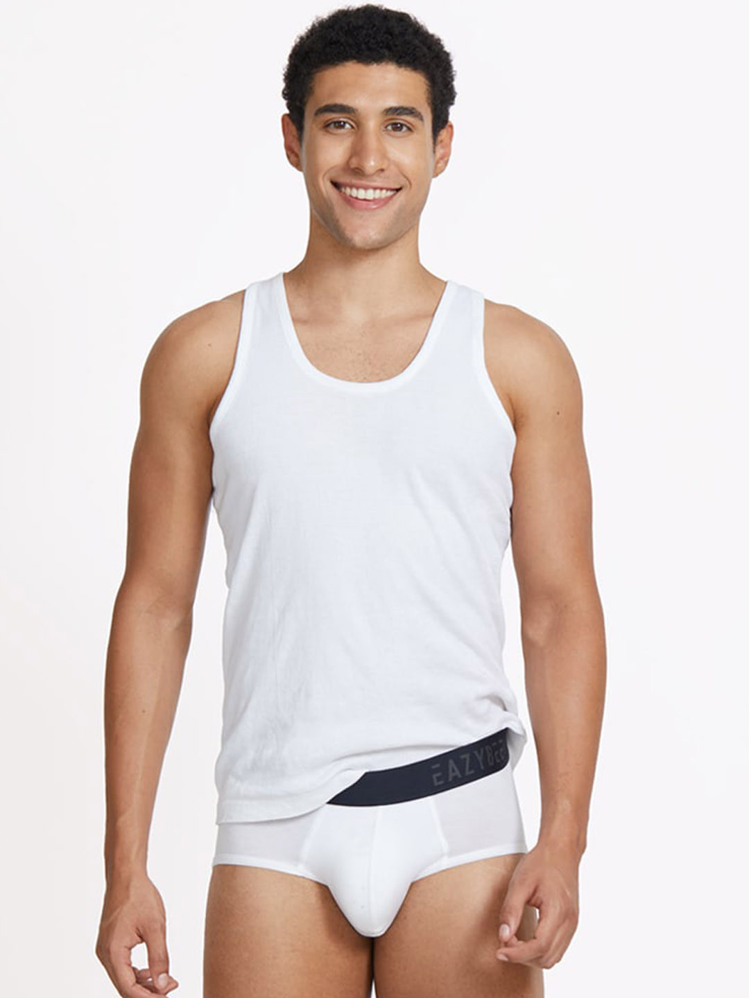 

Eazybee Men Eco-Super Soft Anti Odour Basic Briefs, White