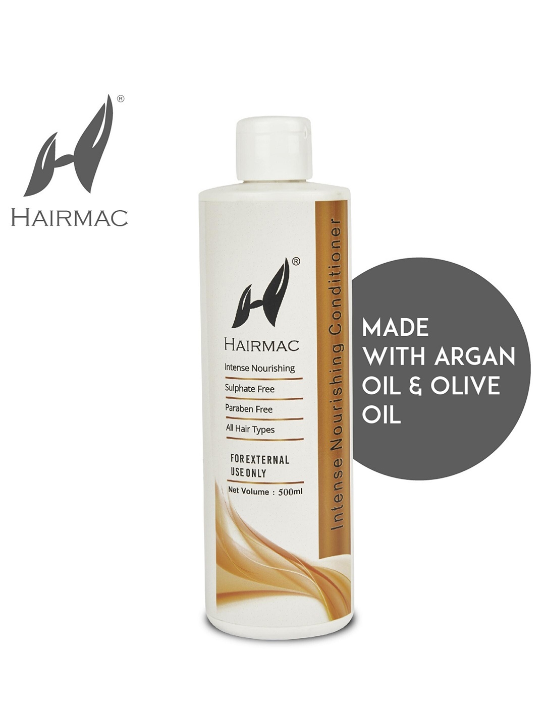 

HAIRMAC Intense Nourishing Conditioner 500 ml, White