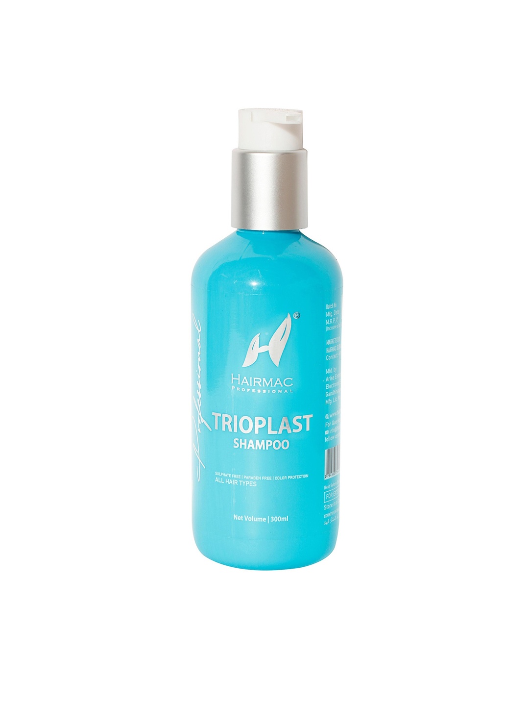 

HAIRMAC Professional Trioplast Straightening Shampoo - 300ml, Blue