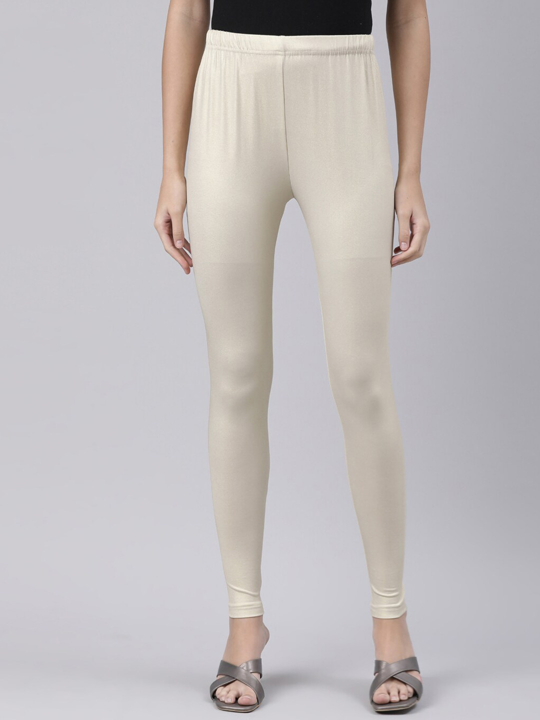 

Souchii Ankle-Length Leggings, Gold