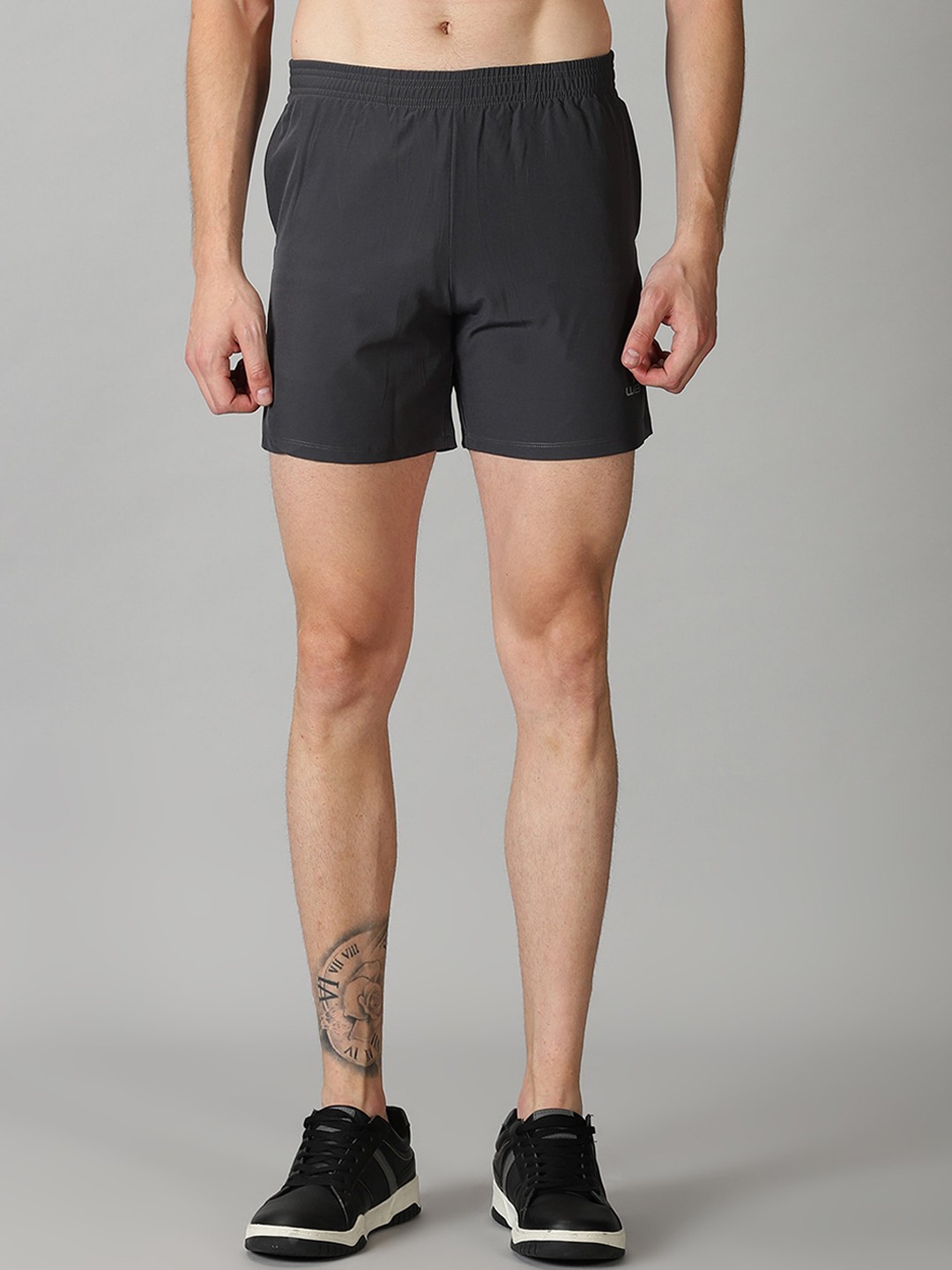 

Wildbrocket Men Rapid-Dry Training or Gym Sports Shorts, Black