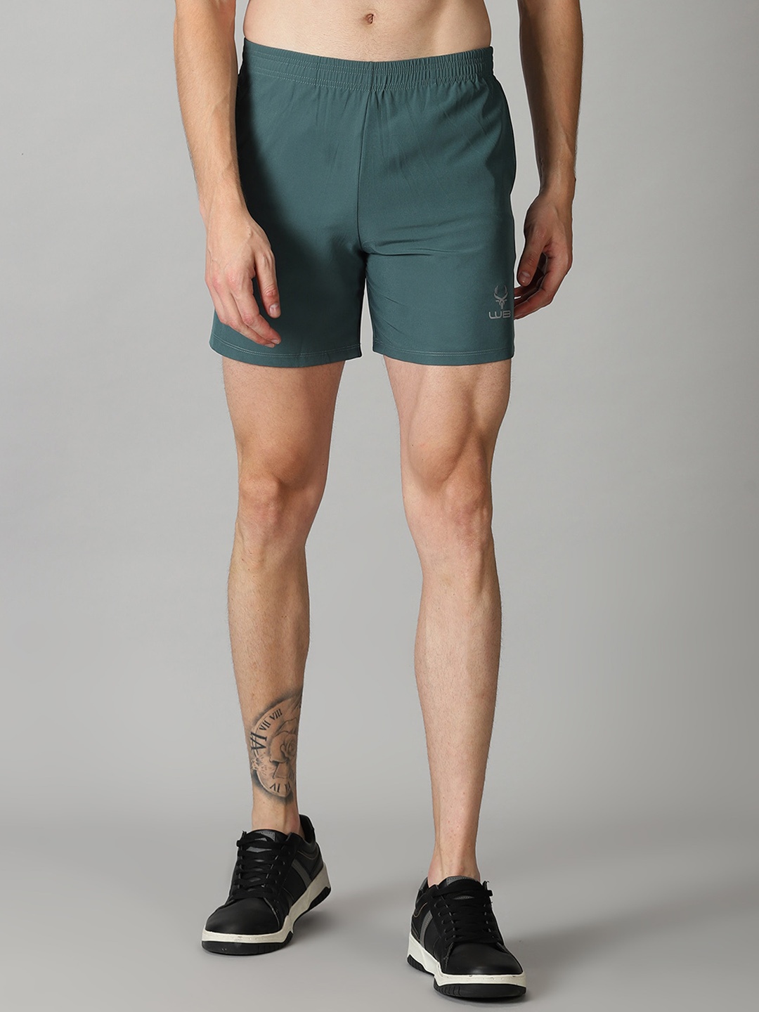 

Wildbrocket Men Training or Gym Sports Shorts, Teal
