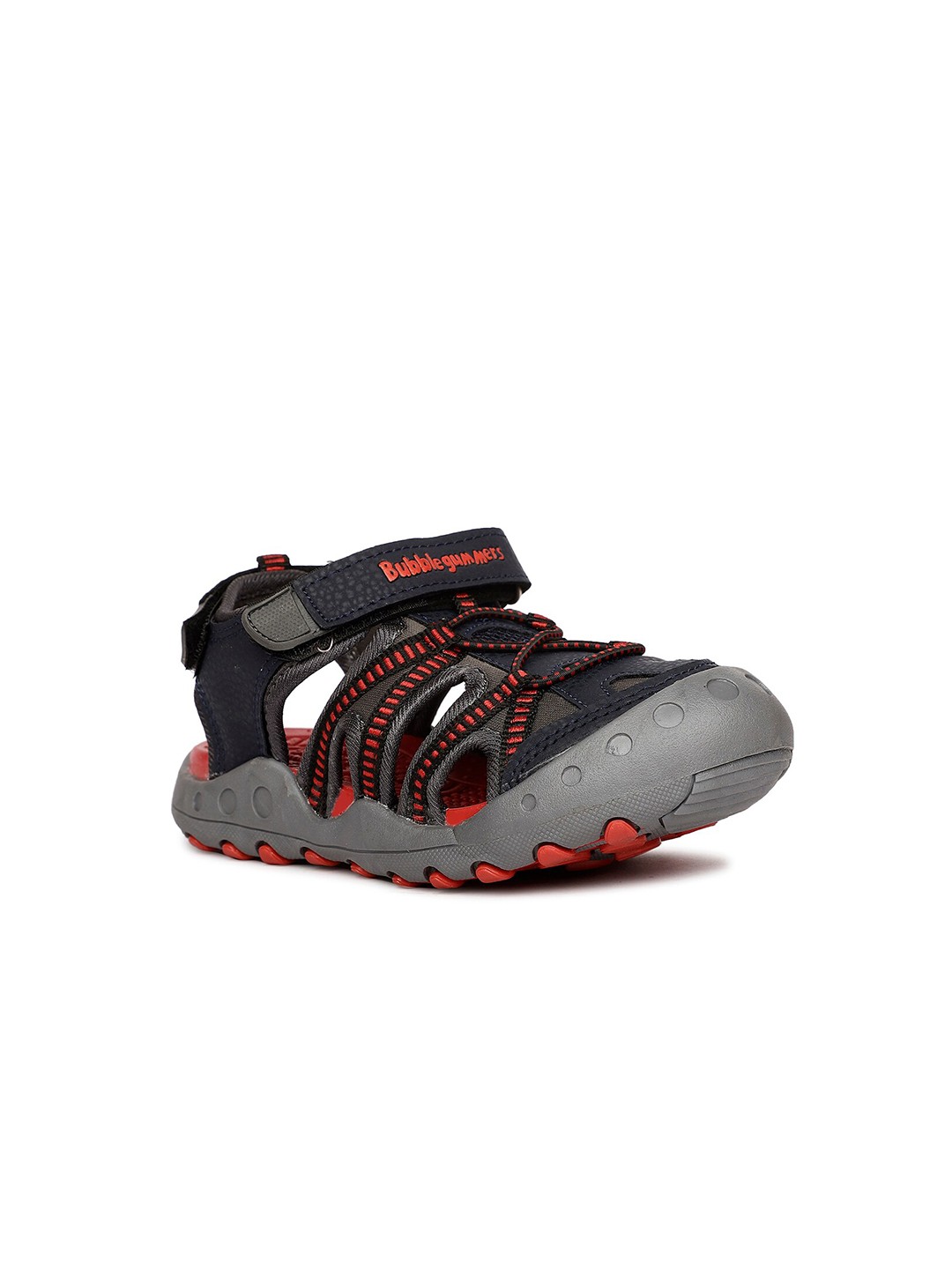 

Bubblegummers Boys Shoe-Style Sandals, Navy blue