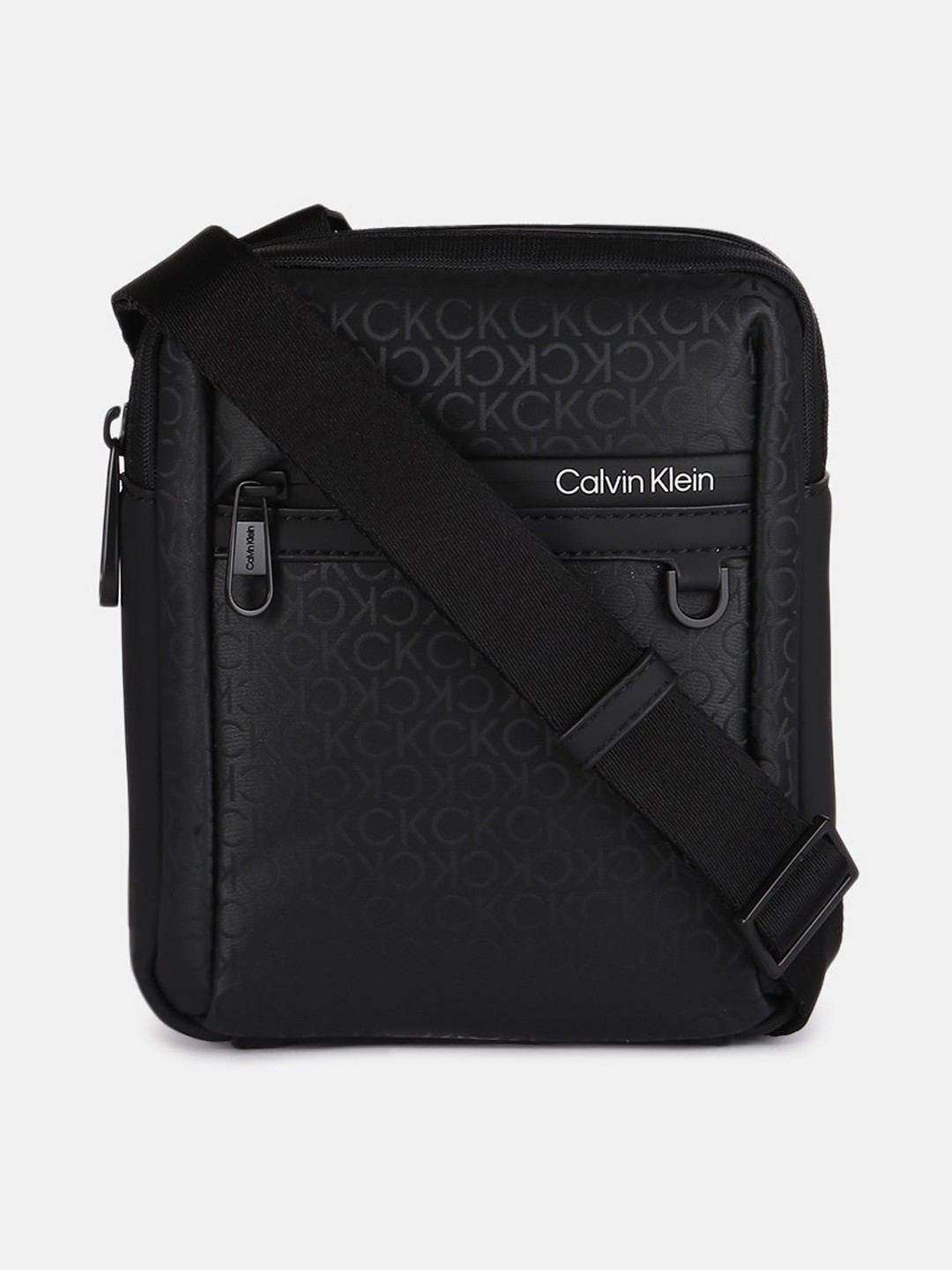 

Calvin Klein Jeans Structured Sling Bag, Black