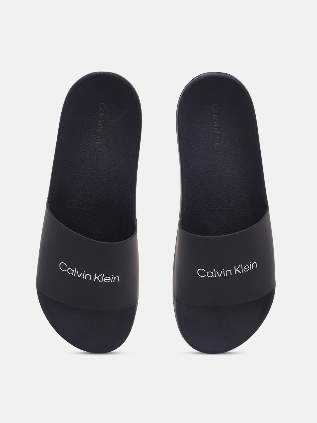 

Calvin Klein Jeans Men Printed Open Toe Sliders, Navy blue