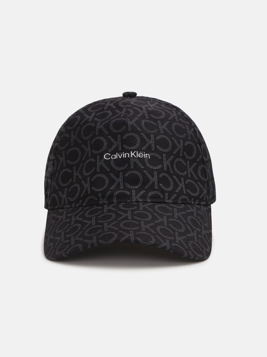 

Calvin Klein Jeans Men Printed Organic Cotton Baseball Cap, Black