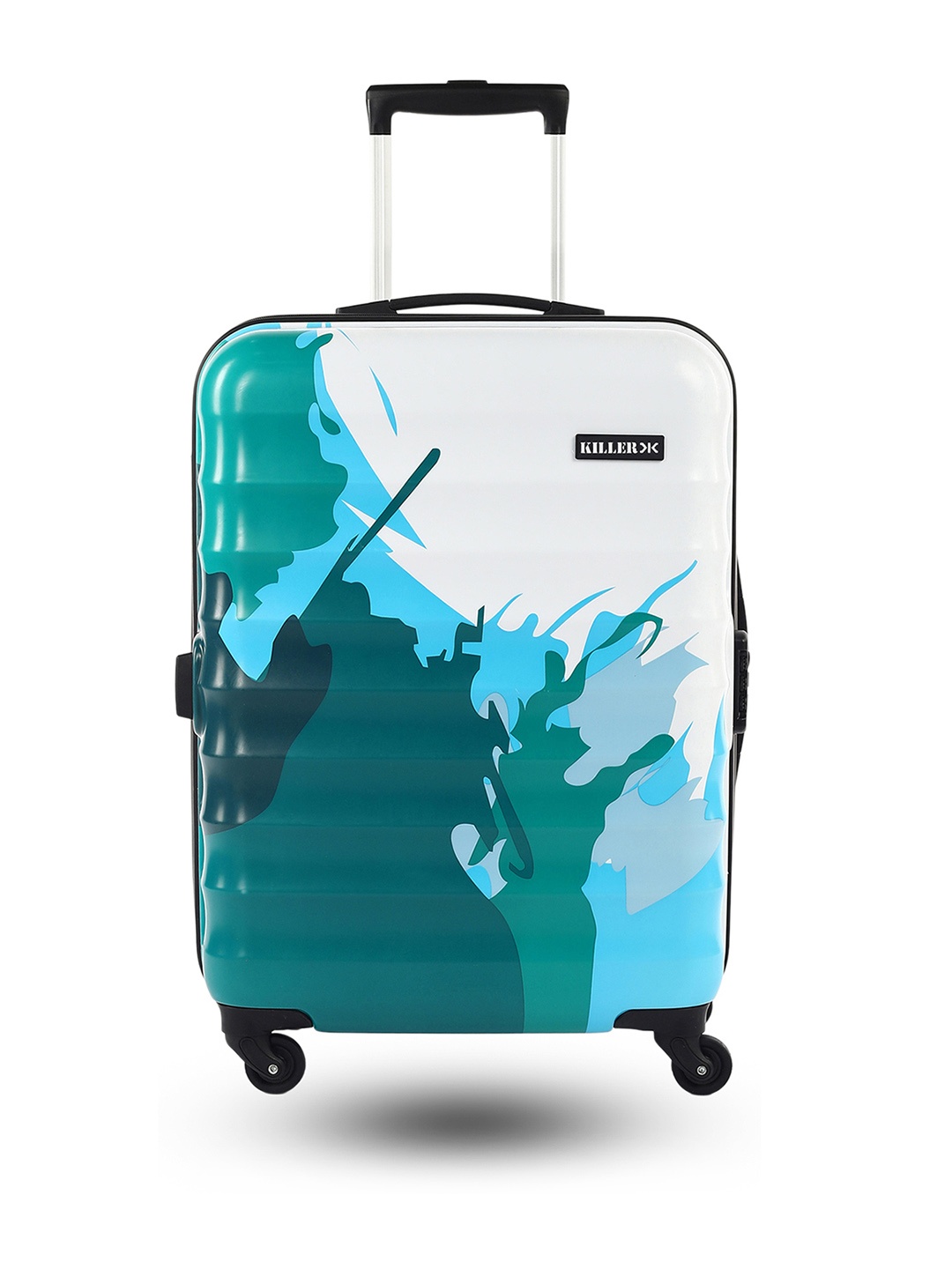 

Killer Abstract Printed Medium Hard Shell Trolley Suitcase - 65 cm, Multi