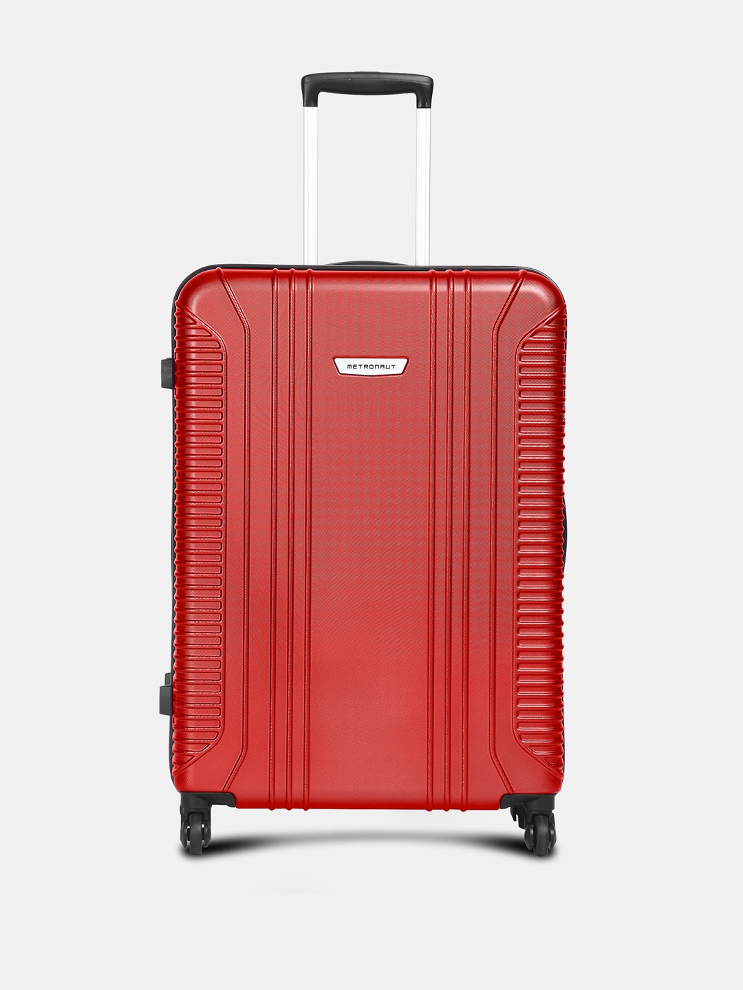 

Metronaut Hard Sided Medium Trolley Suitcase, Red