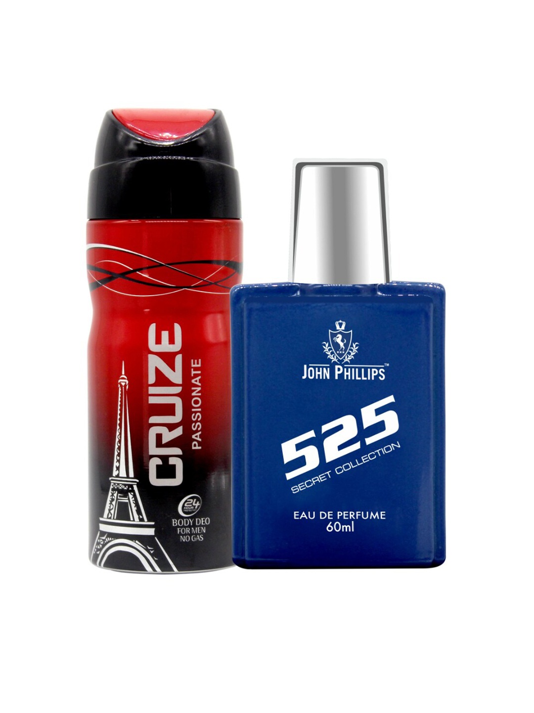 

JOHN PHILLIPS 525 Perfume & Cruize Passionate No Gas Deodorant, Na