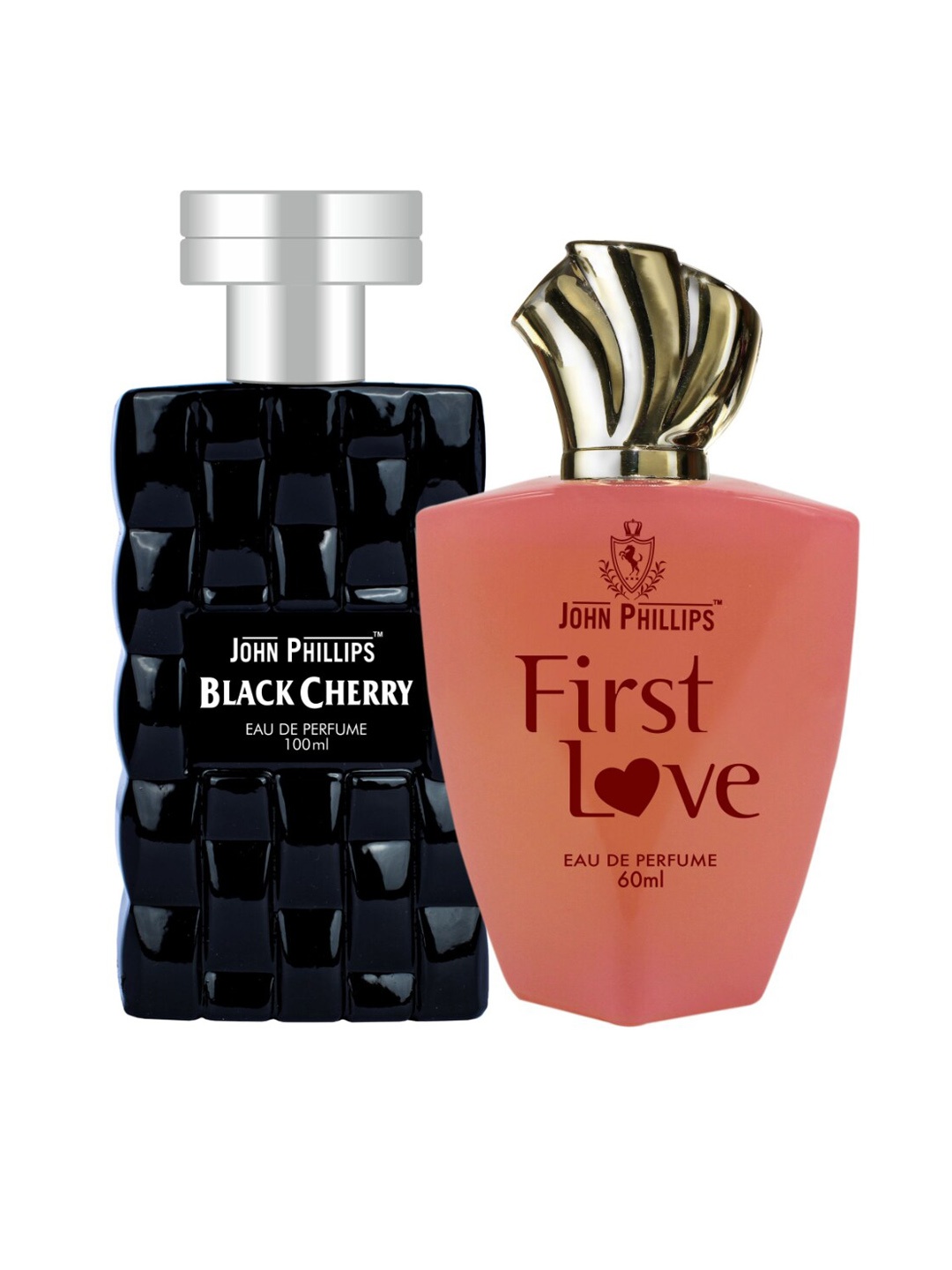 

JOHN PHILLIPS First Love & Black Cherry Set Of 2 Long Lasting Eau De Parfum