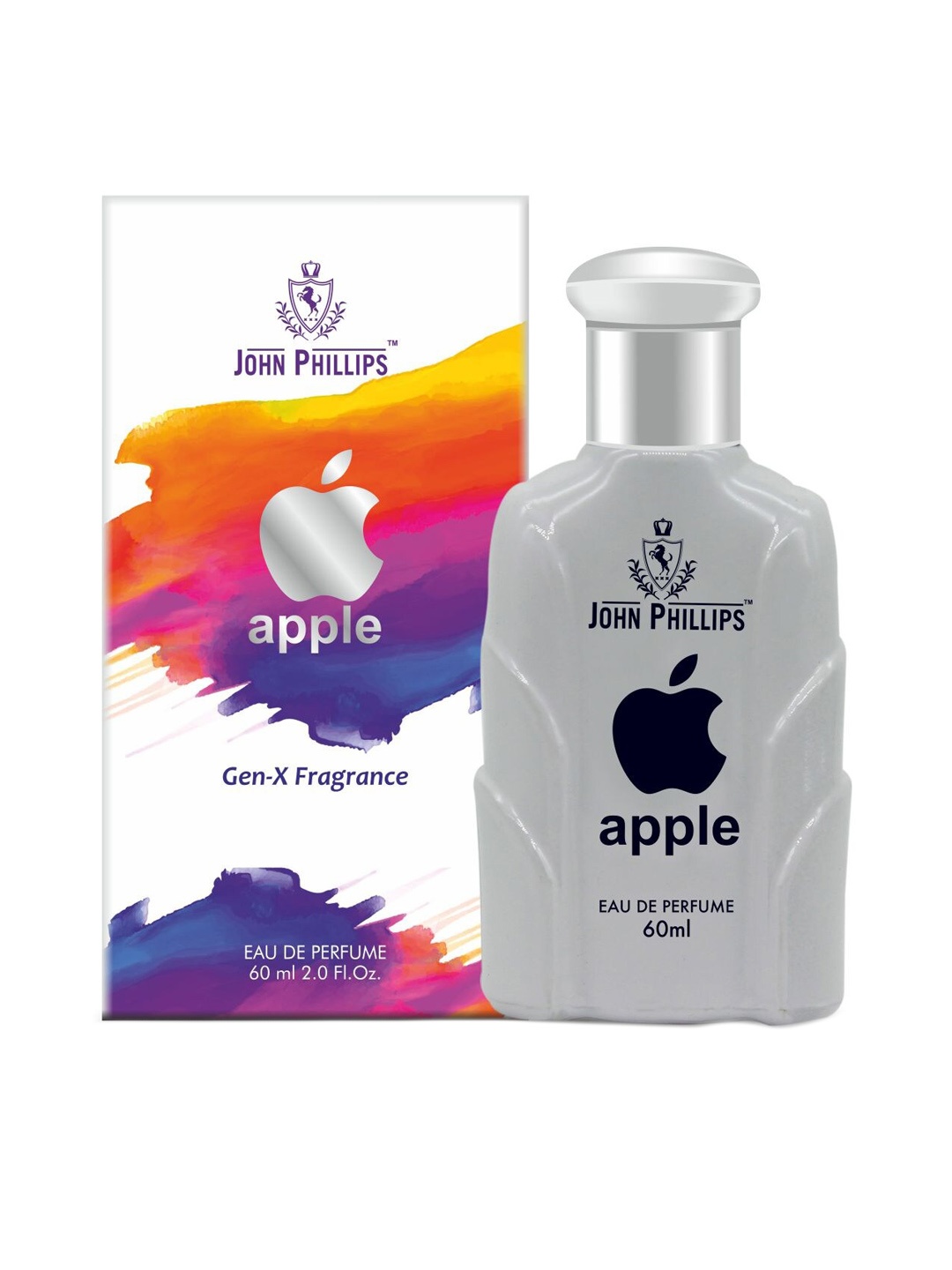 

JOHN PHILLIPS Set Of 2 Apple Eau De Perfume & First Love Eau De Perfume 60ml Each, Red