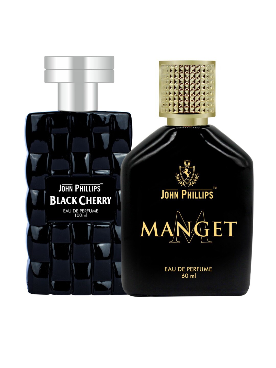 

JOHN PHILLIPS Set Of 2 Black Cherry Eau De Perfume 100 ml & Manget Eau De Perfume 60 ml