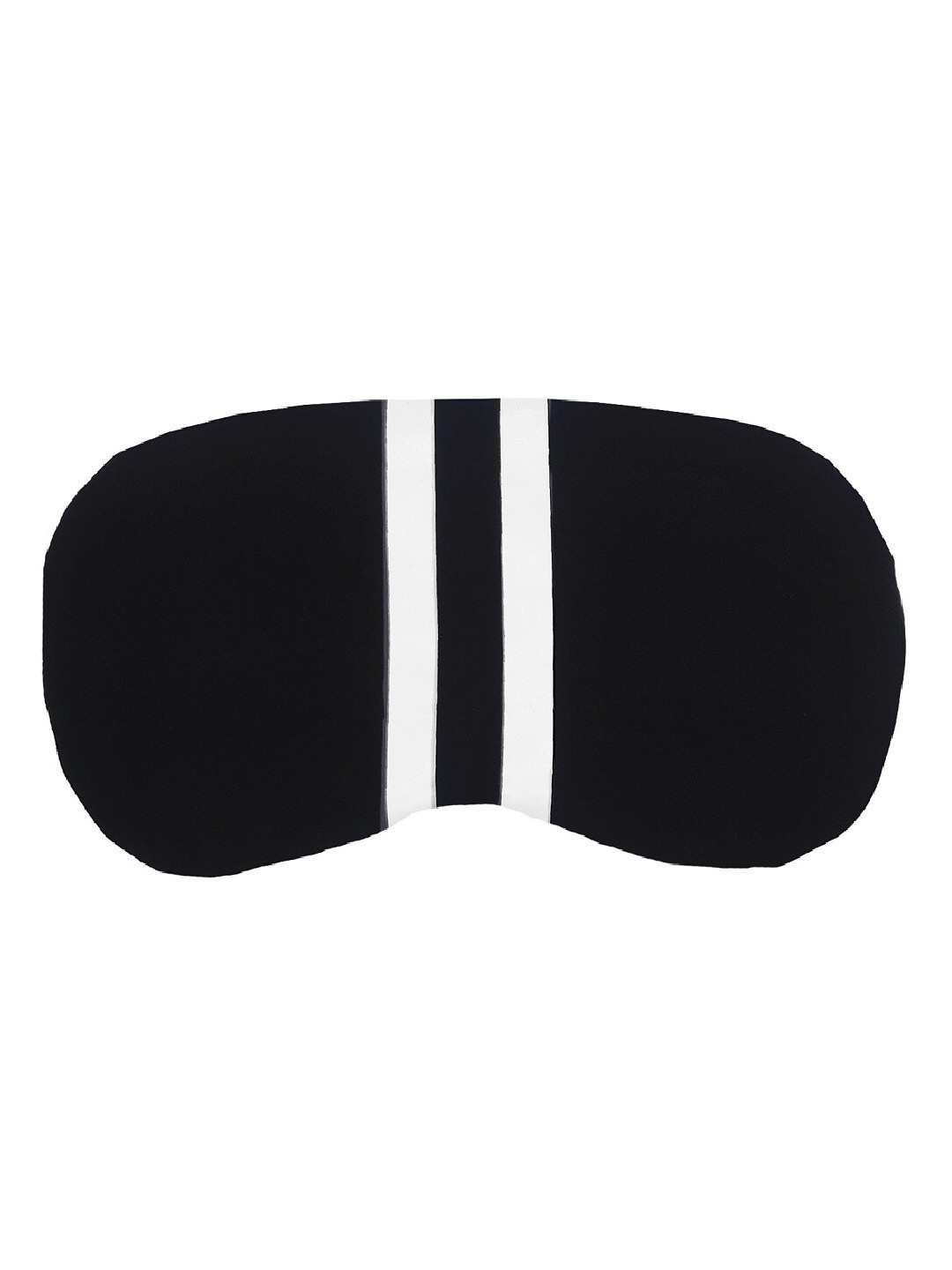 

JENNA Striped Sleeping Eye Shade Mask, Black