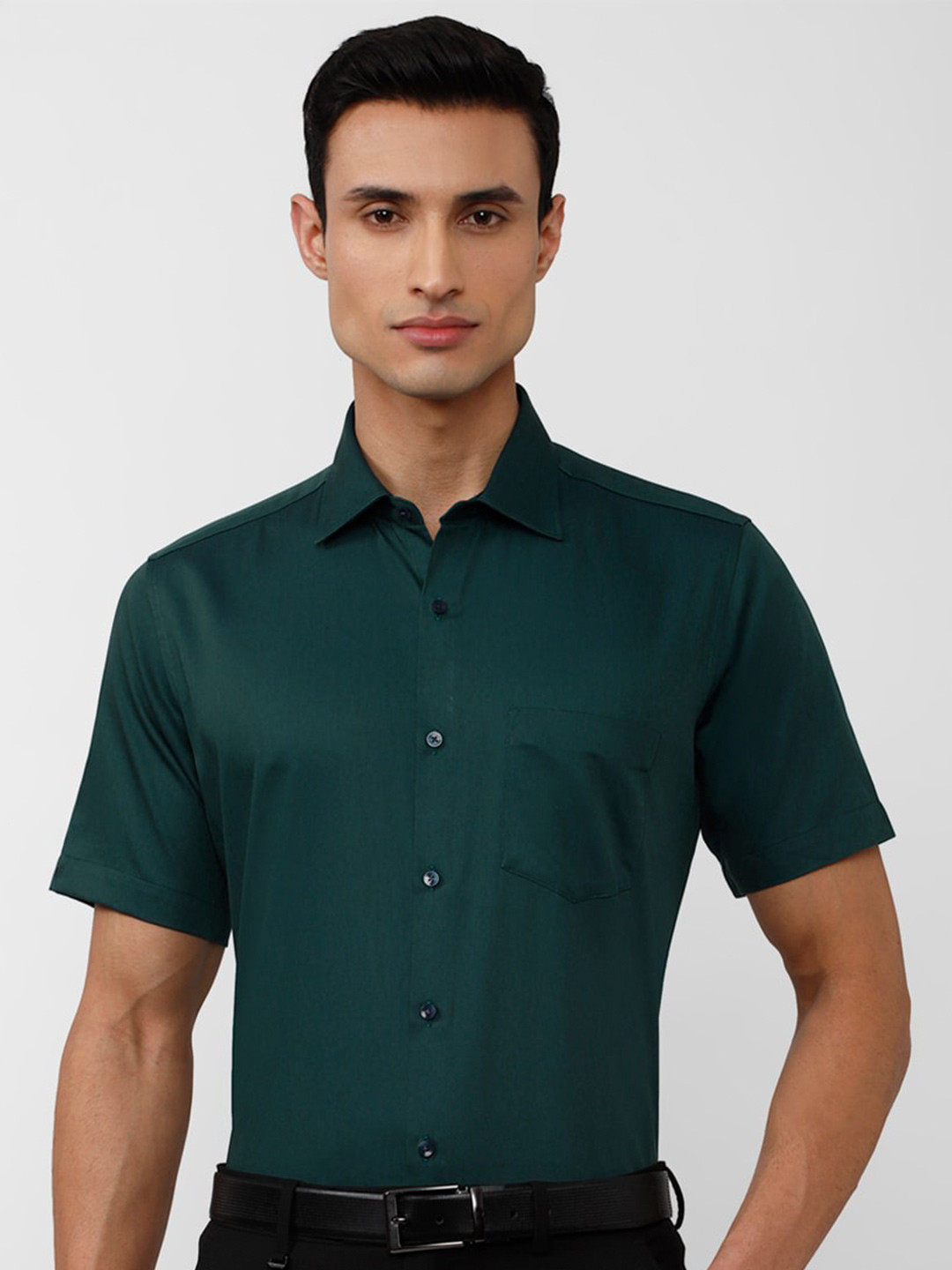 

Van Heusen Men Formal Pure Cotton Shirt, Green