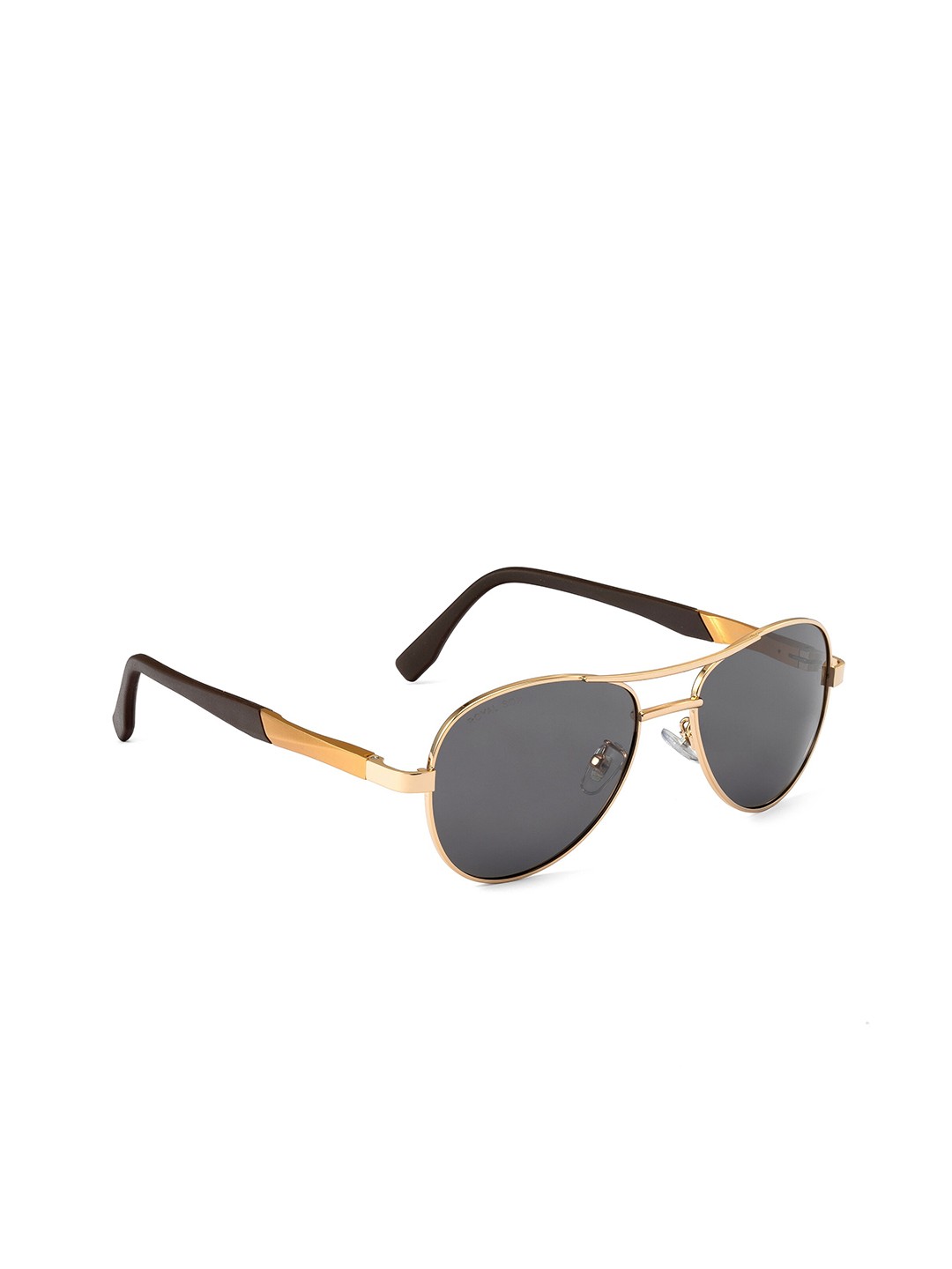 

ROYAL SON Aviator Sunglasses with Polarised and UV Protected Lens CHI00129, Black