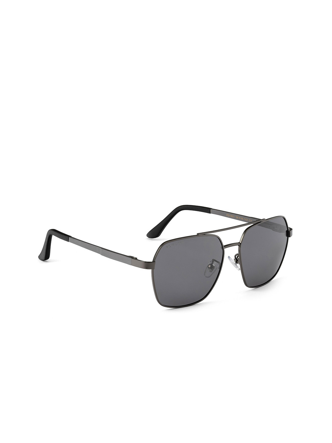 

ROYAL SON Men Square Sunglasses with Polarised and UV Protected Lens CHI00134-C1, Black