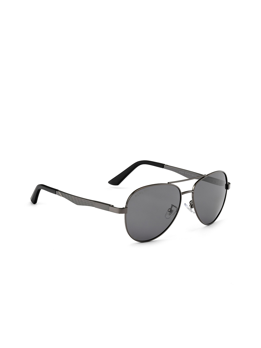 

ROYAL SON Aviator Sunglasses with Polarised and UV Protected Lens CHI00128-C2, Black