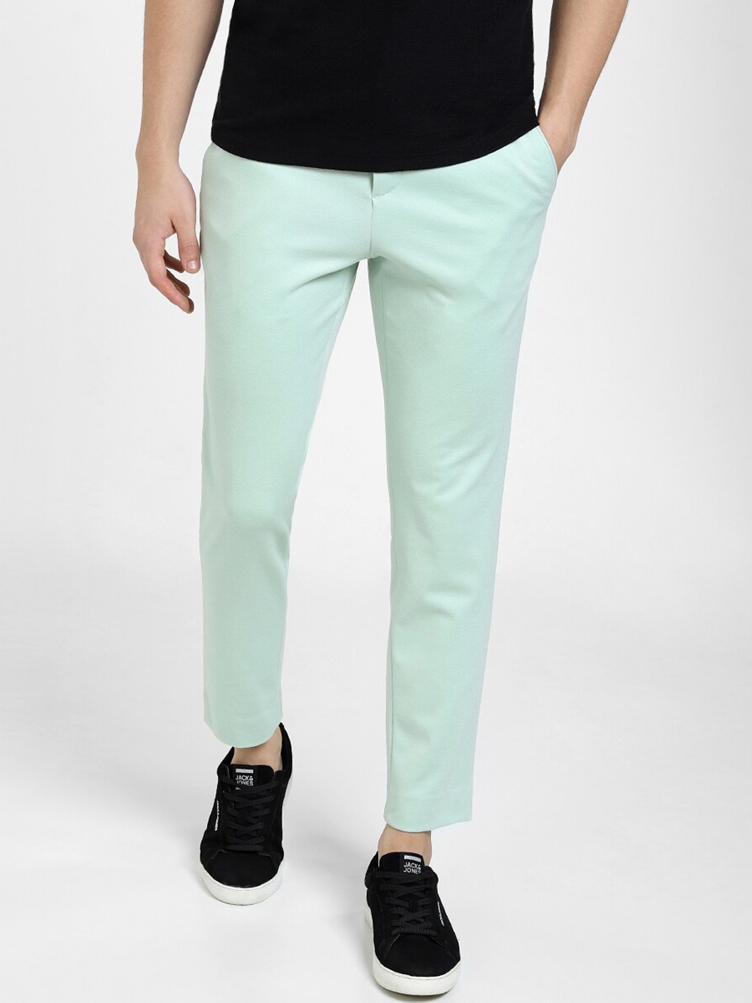 

Jack & Jones Men Slim Fit Chinos, Green