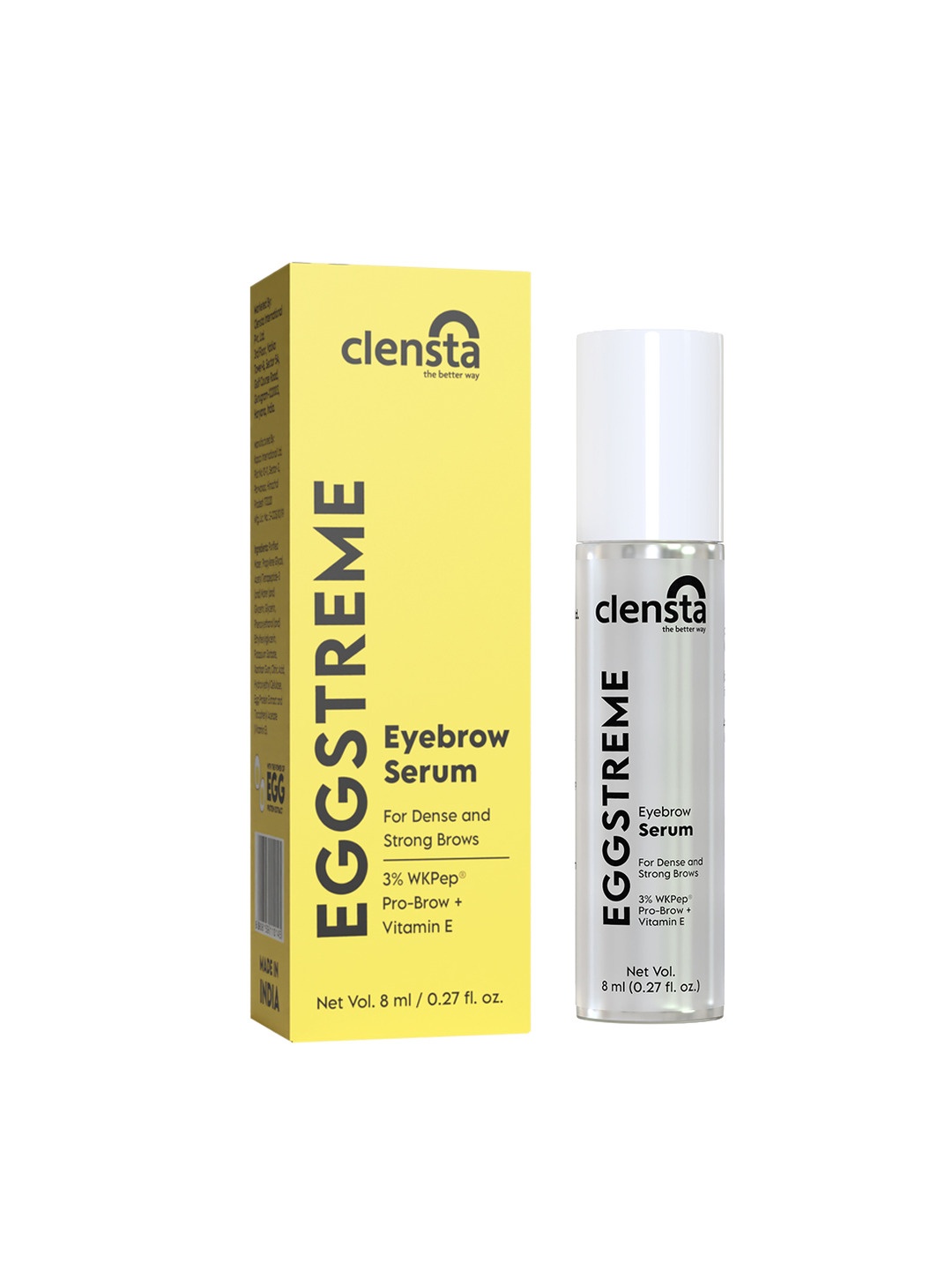 

Clensta Eggstreme Eyebrow Serum 8 ml, Yellow