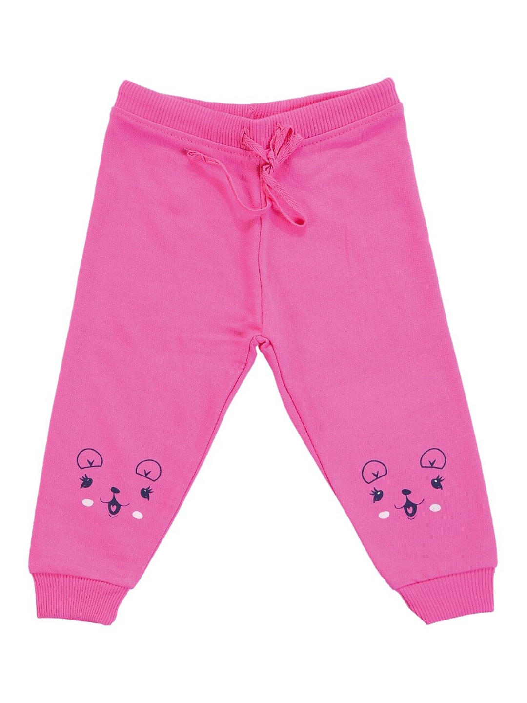 

Bodycare Kids Girls Cotton Joggers, Pink