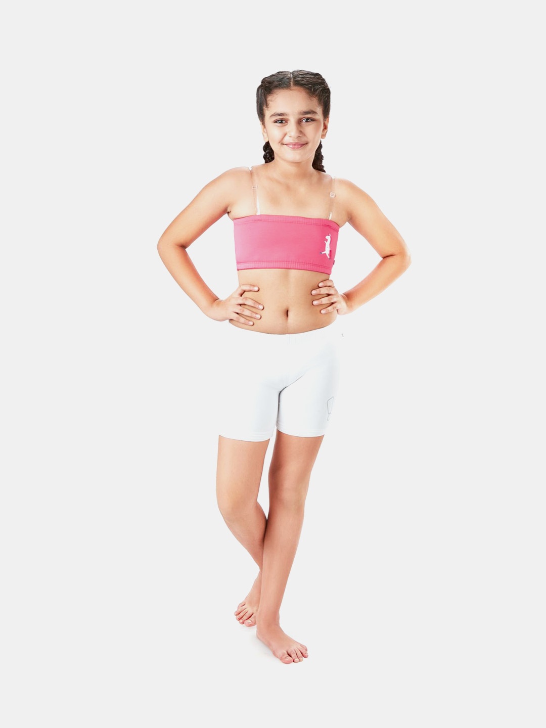 

You Got Plan B Pink Graphic Bra