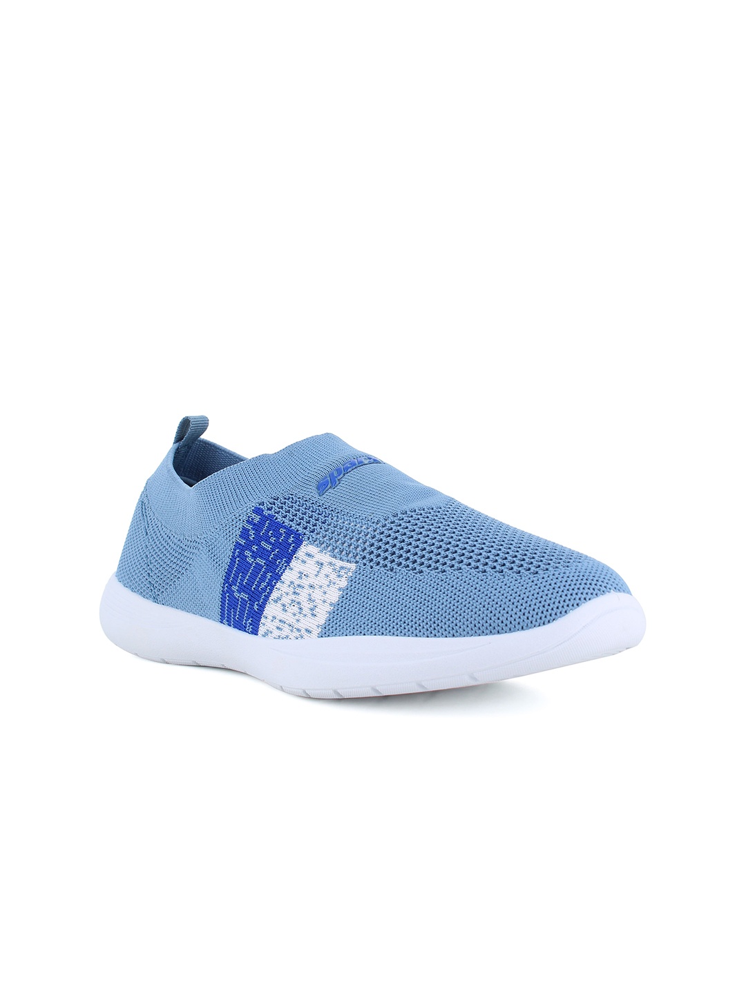 

Sparx Women Mesh Woven Design Slip-On Sneakers, Blue